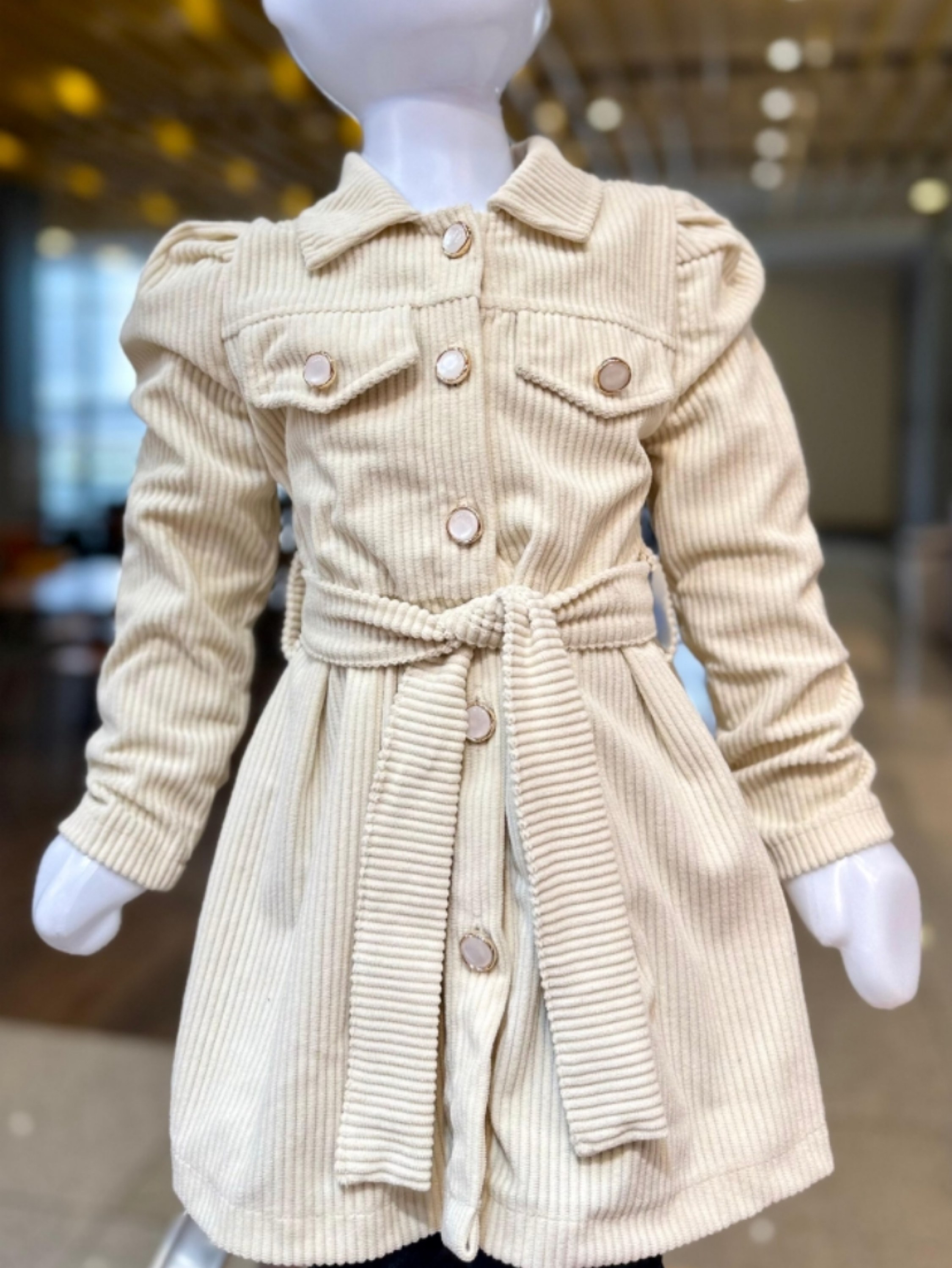 Sobretudo Elegante Infantil