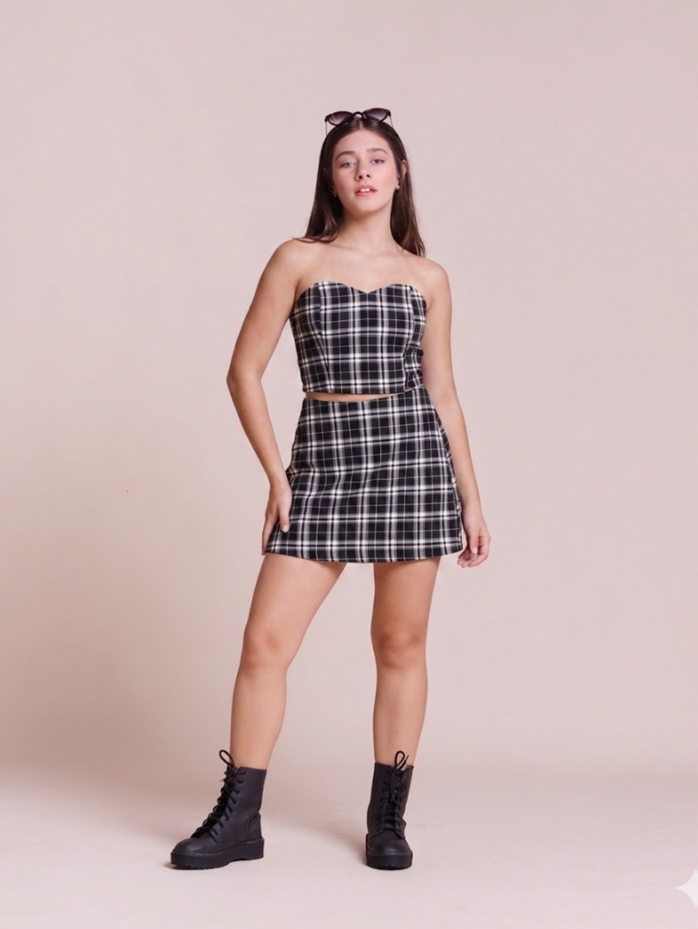 Conjunto Xadrez Alfaiataria Juvenil