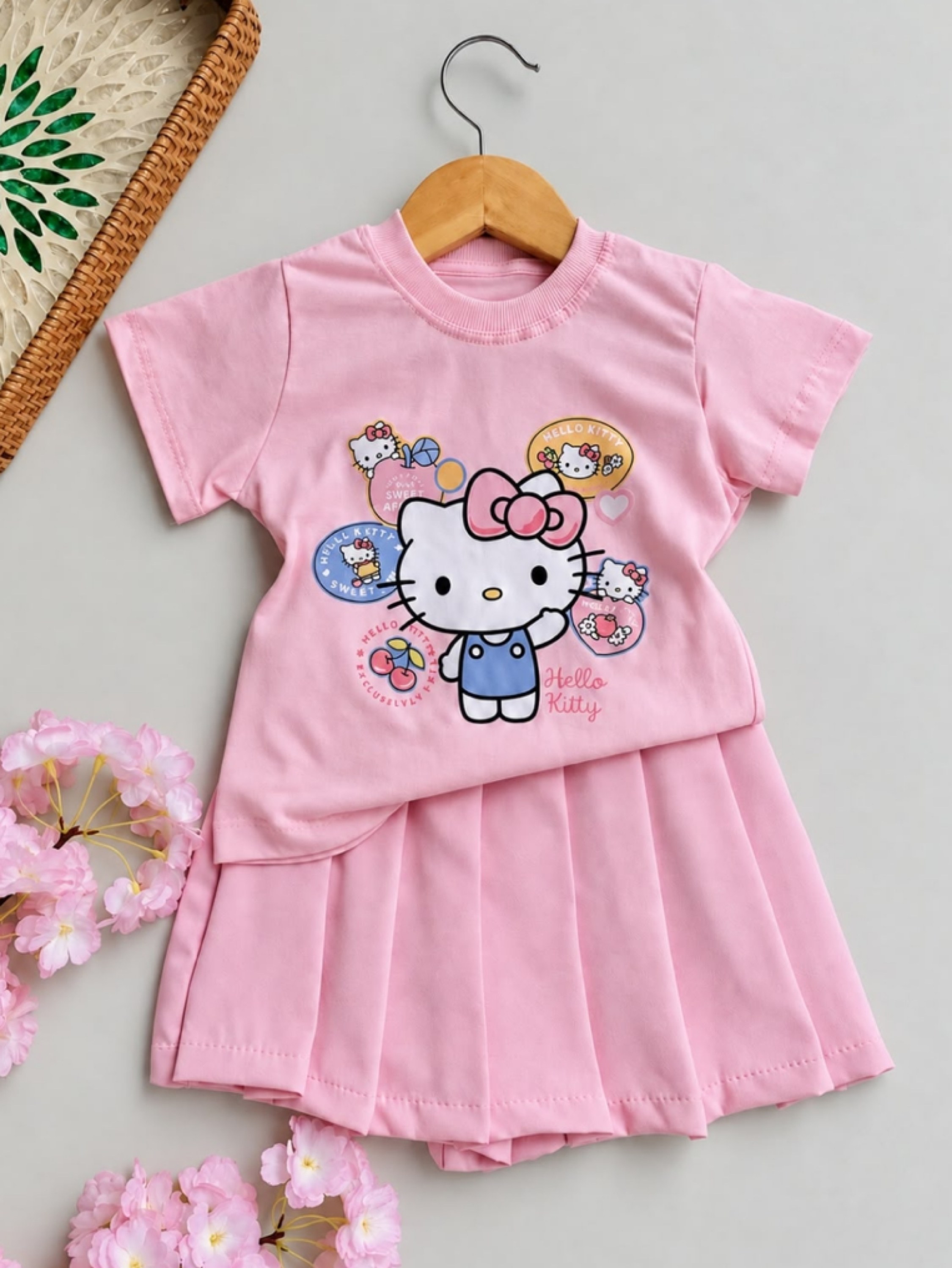 Conjunto Hello Kitty Menininha Infantil