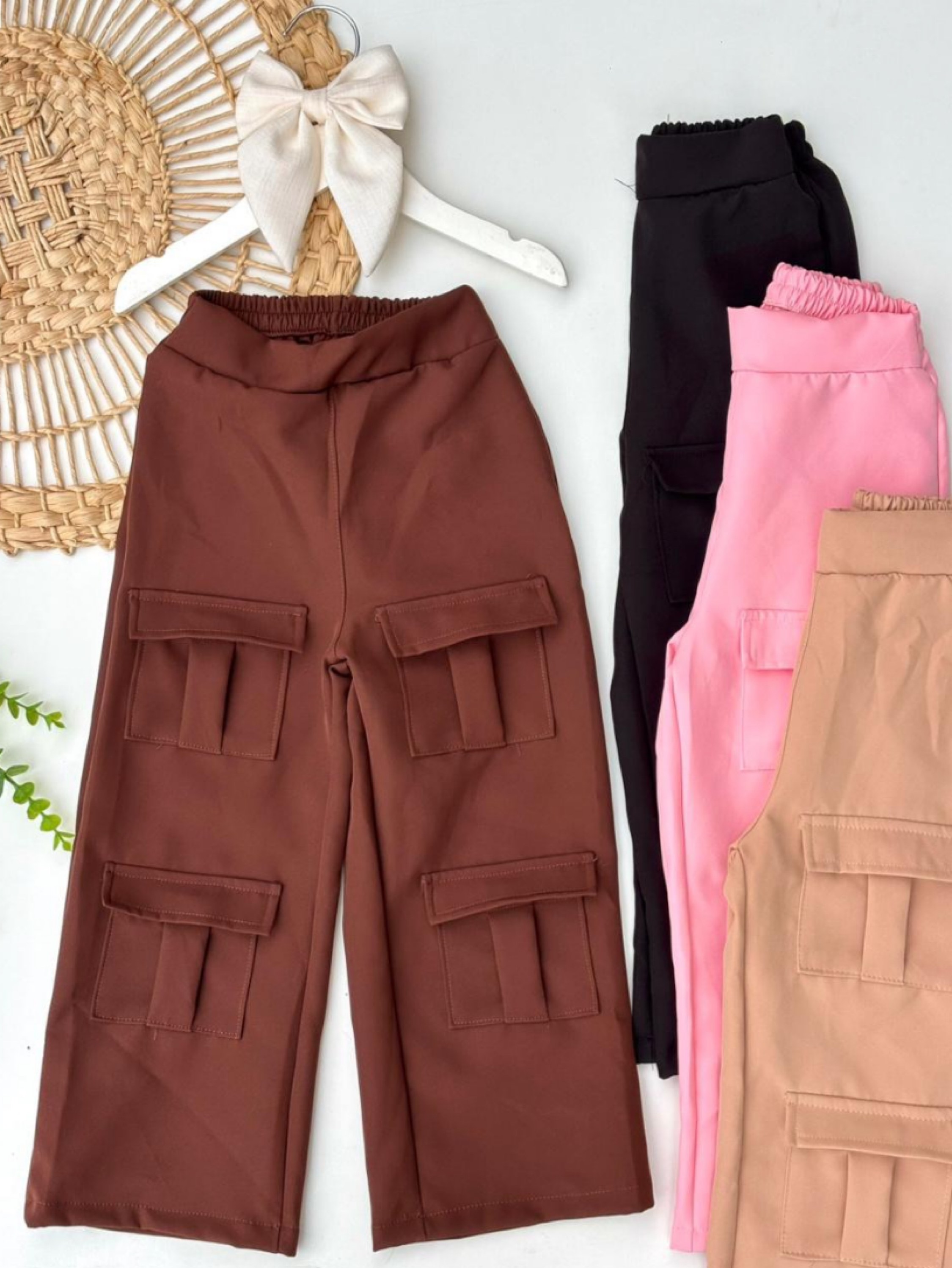 Calça Cargo Alfaiataria Infantil