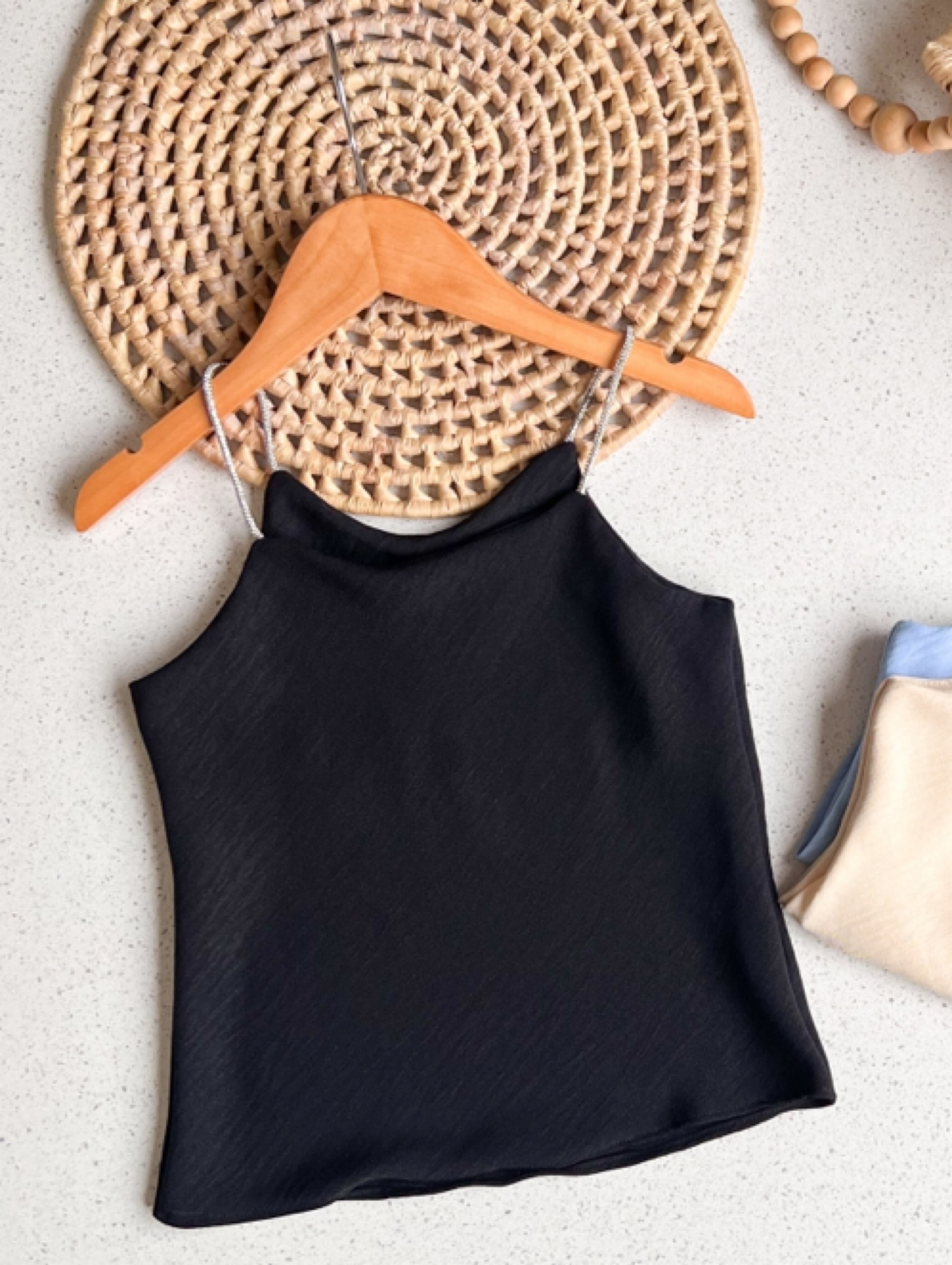 Regata Alça de Brilho Infantil