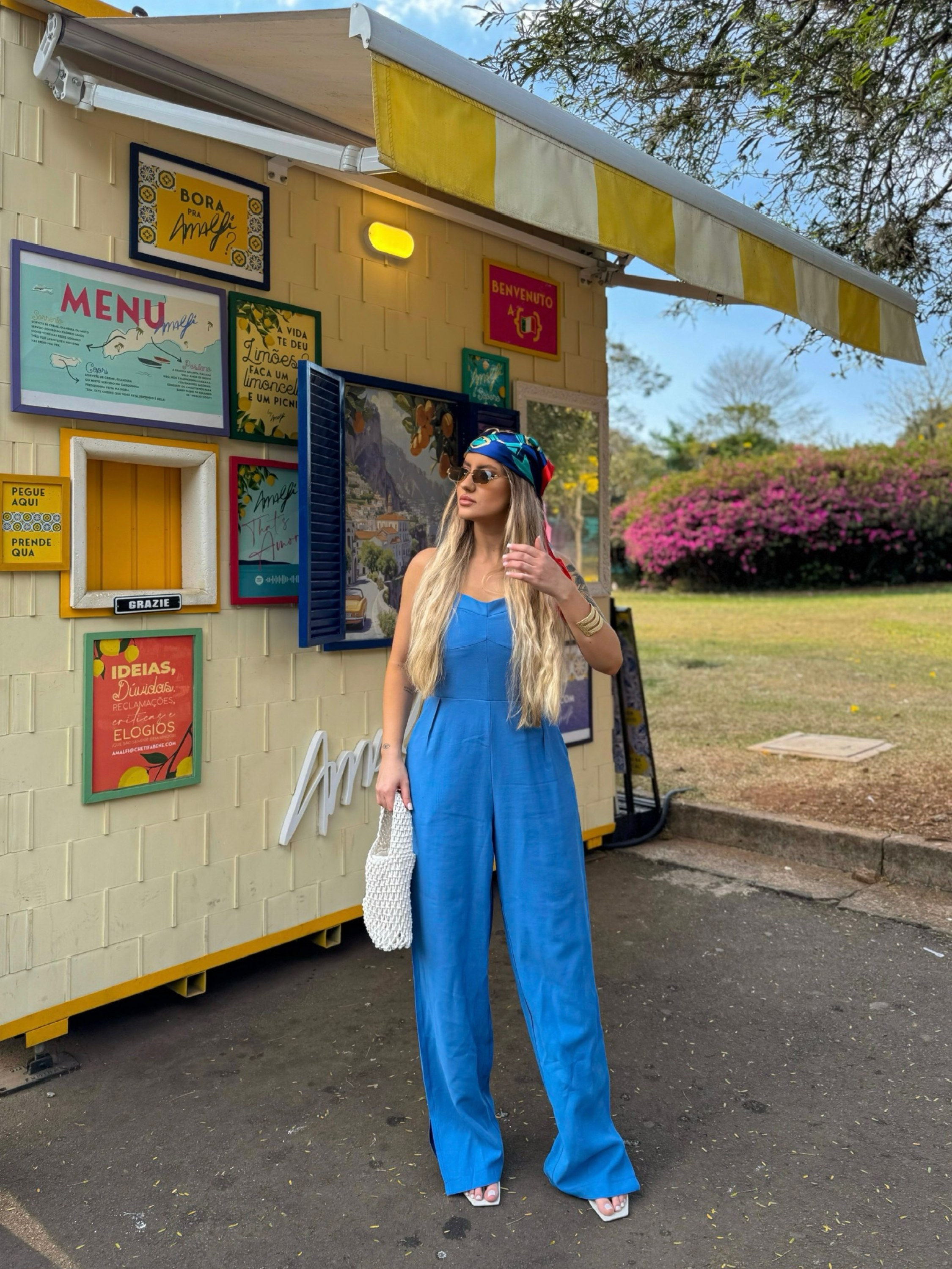 Macacão Longo Feminino Pantalona Casual Elegante Moda Verão