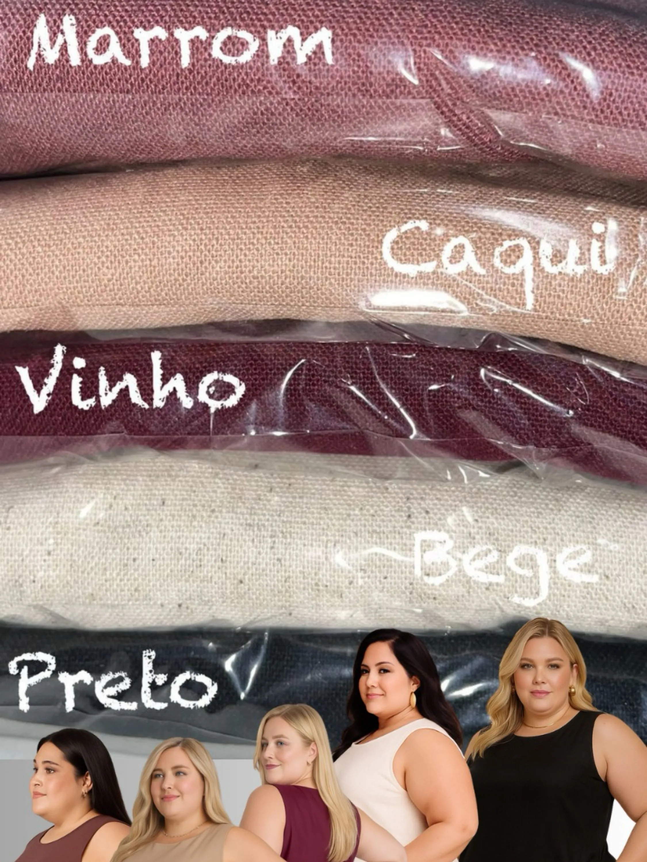 Vestido Pluzise Longo Linho Alça Larga Forrado Liso