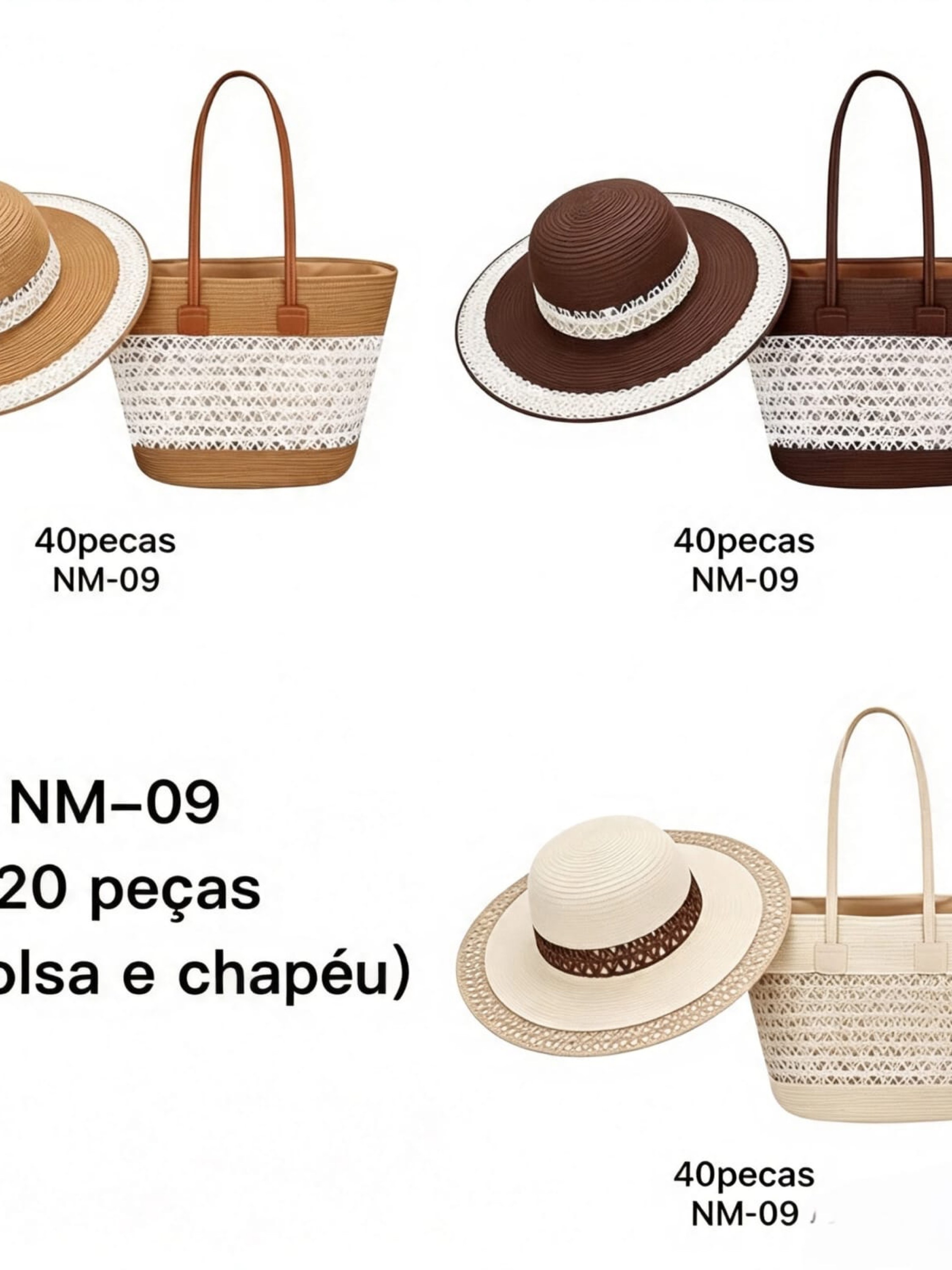 Bolsa feminina kit NM-09