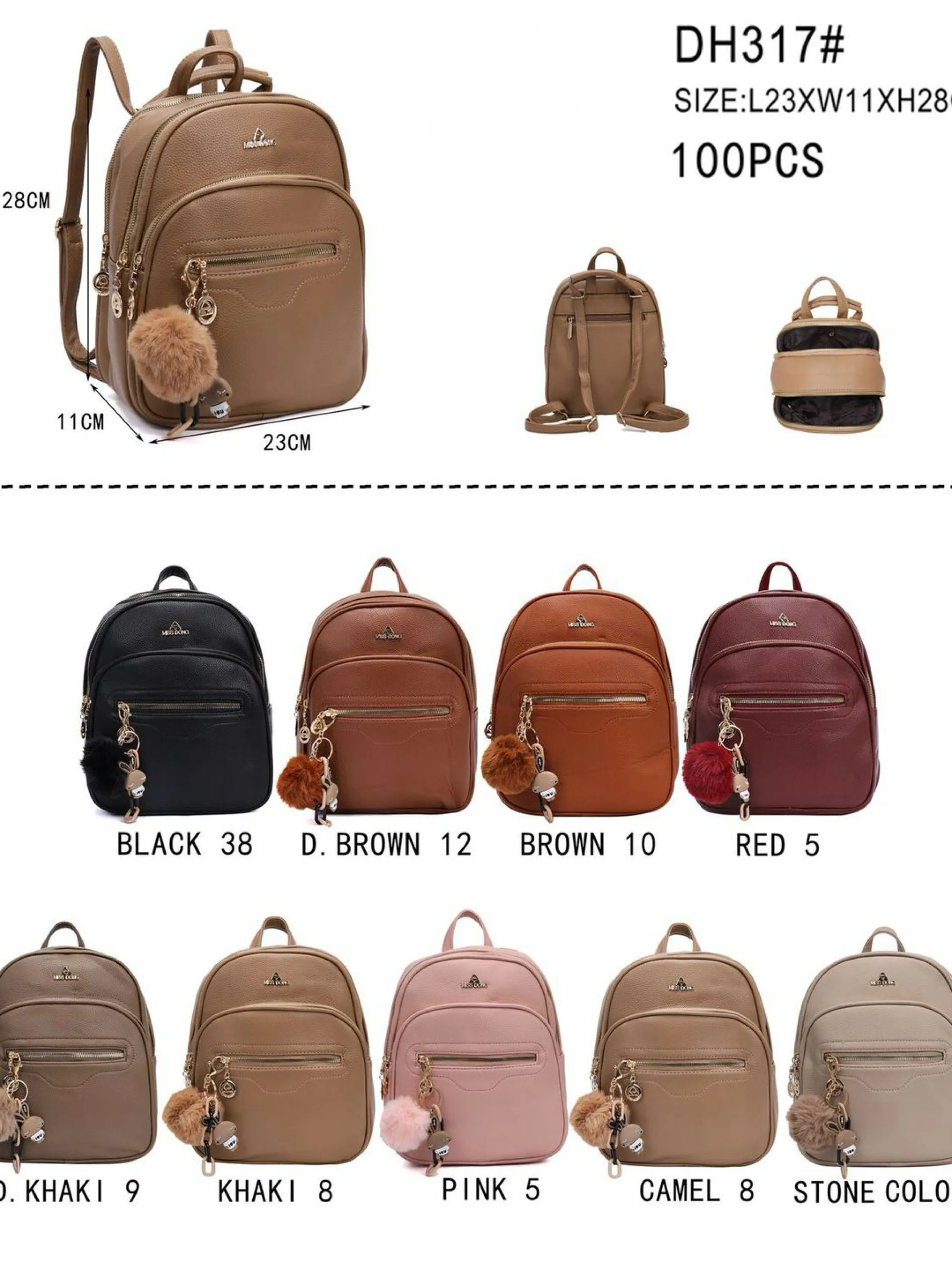 Mochila bolsa DH317#