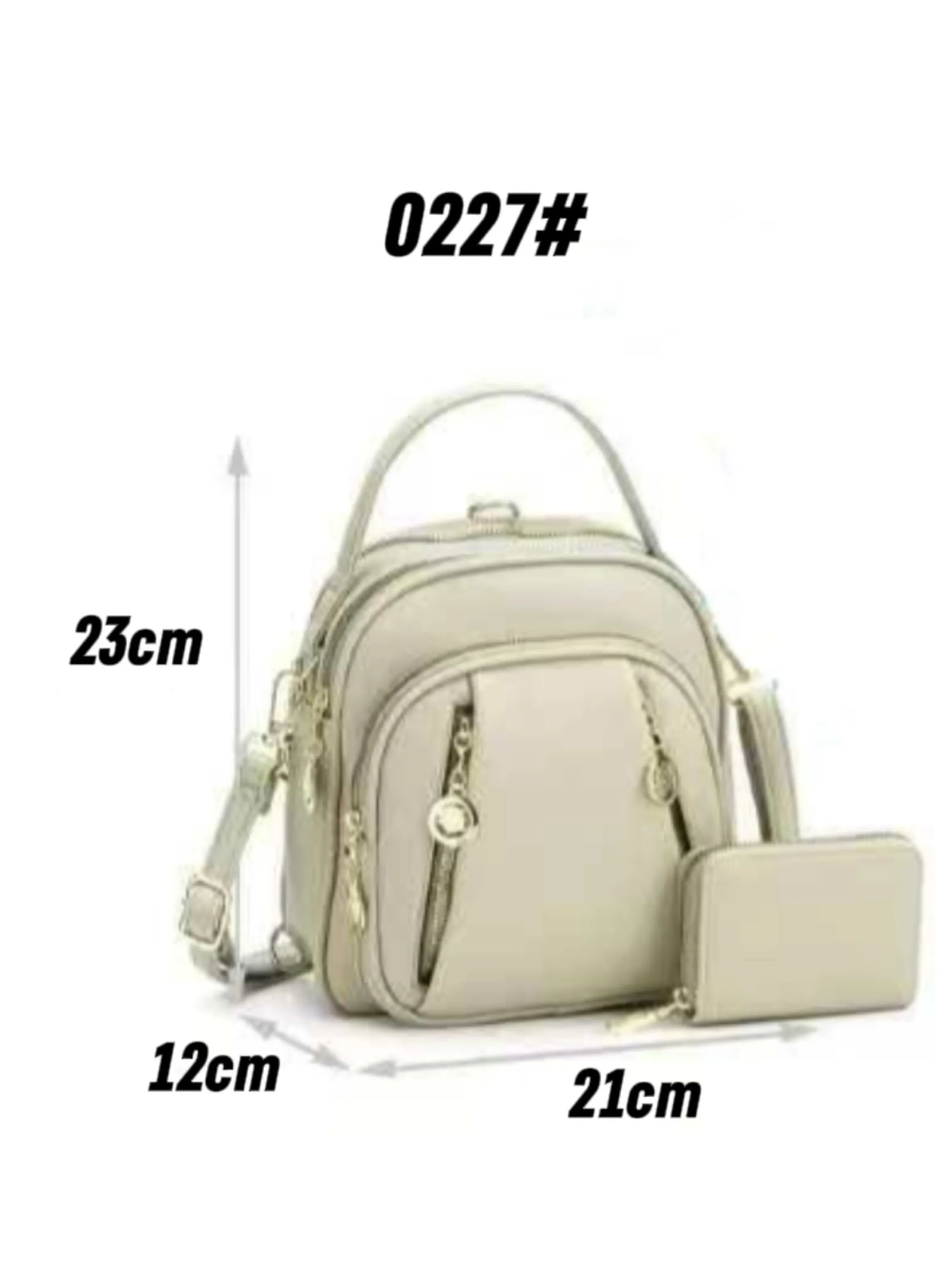 Mochila mini de courinho FEM 0227#