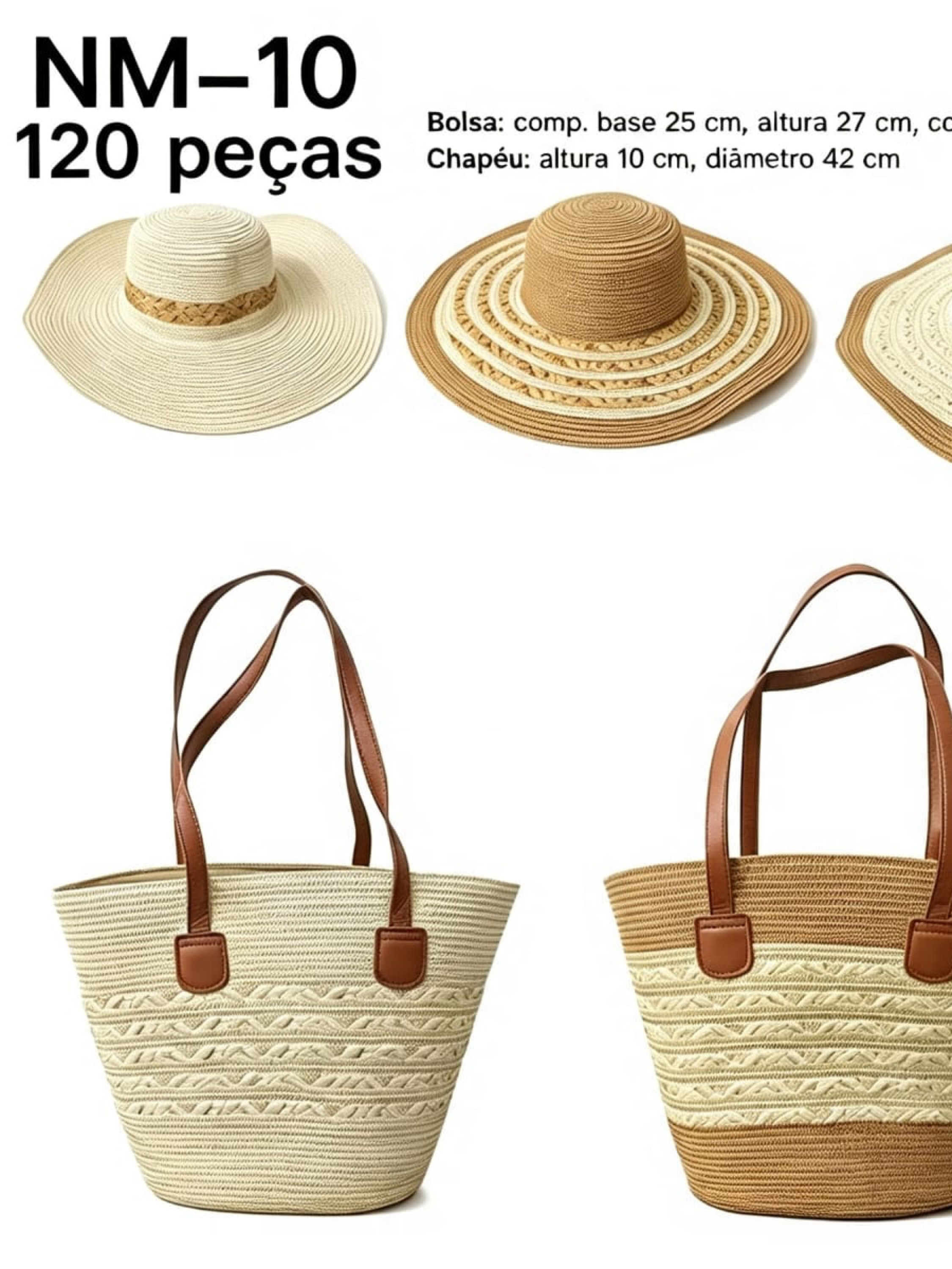 Bolsa feminina kit NM-10