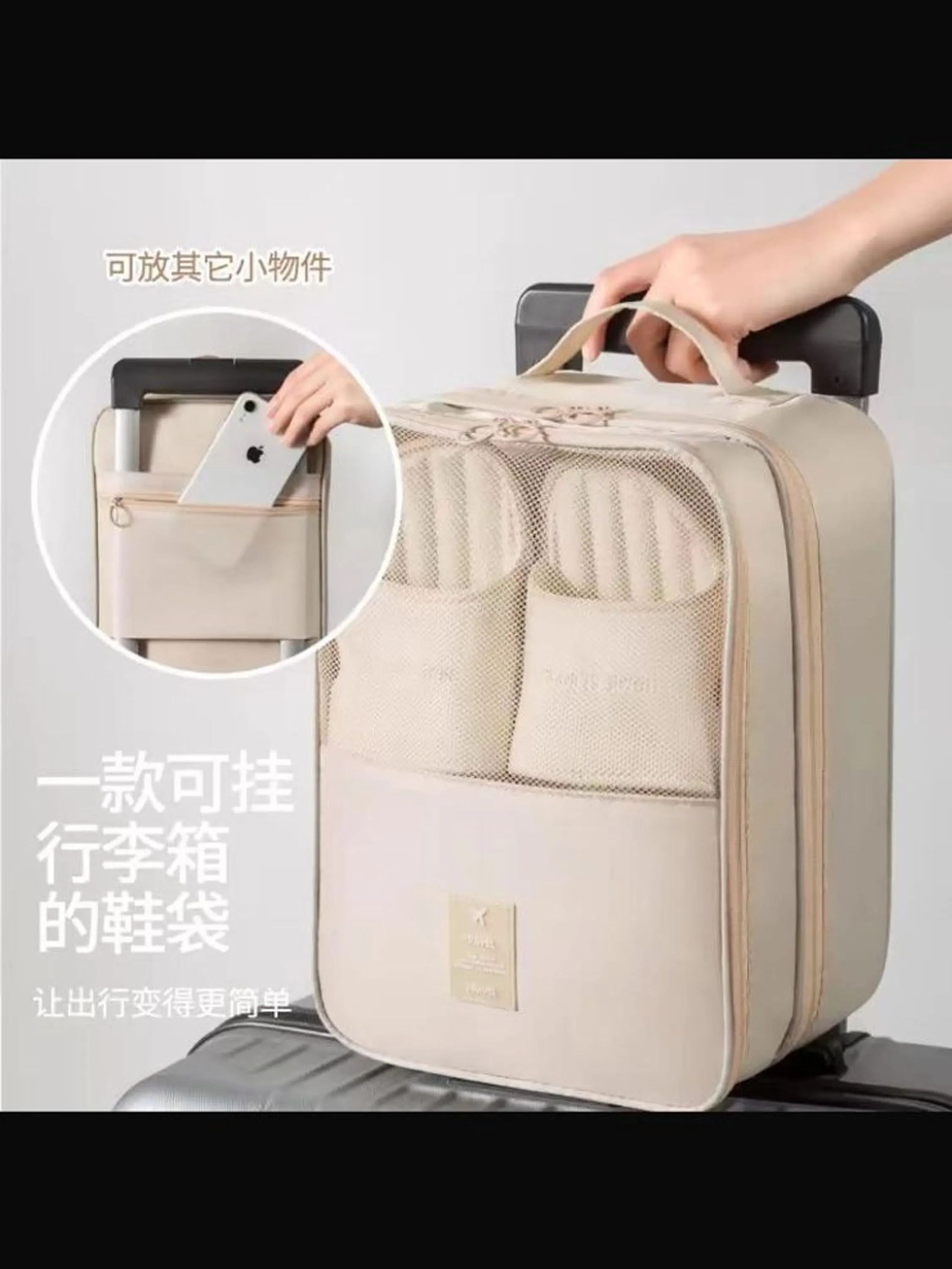 Bolsa nescessarie para viagens e bagagens H-15#