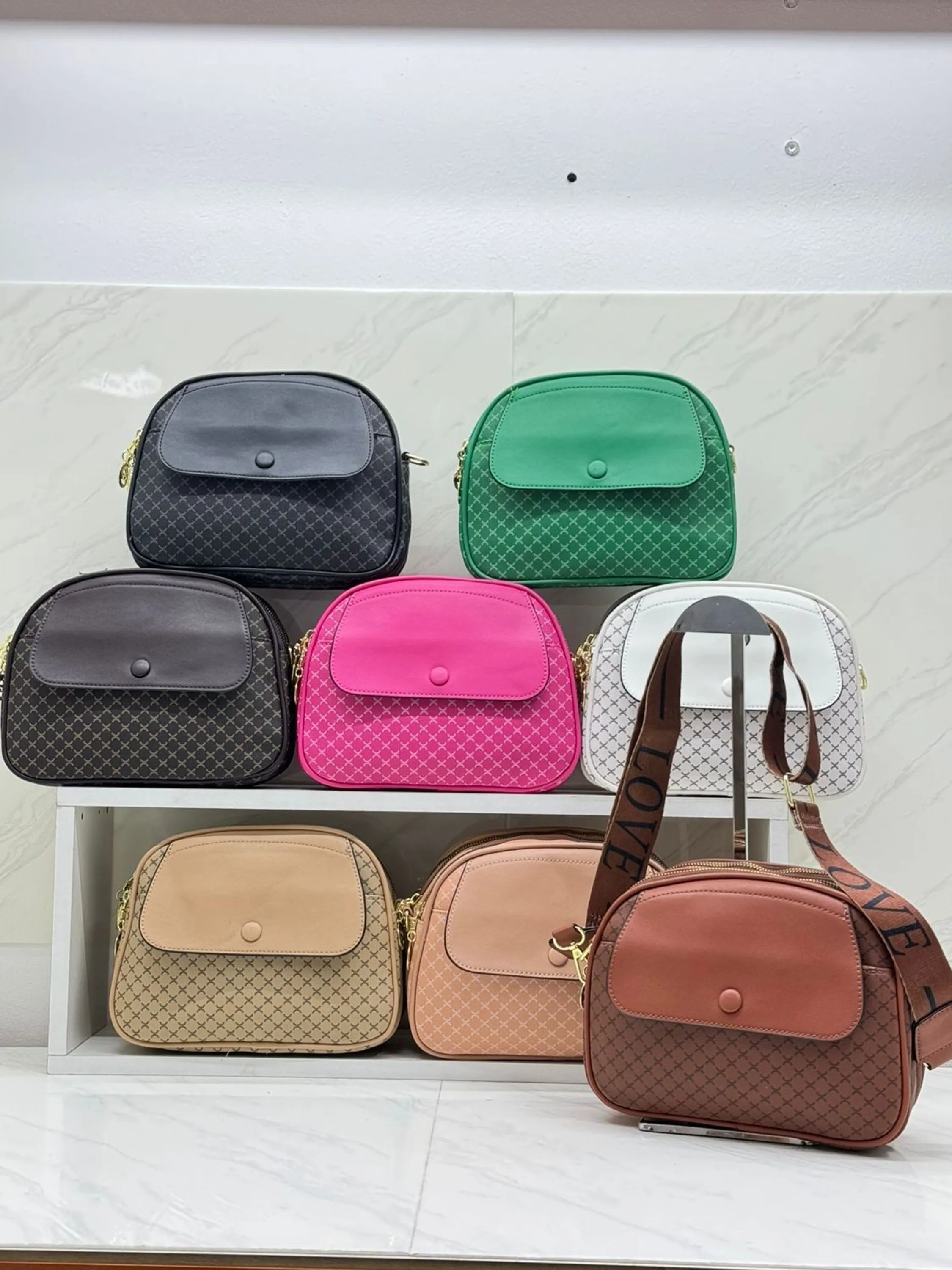 Bolsa feminina Transversal ombro várias cores 657#