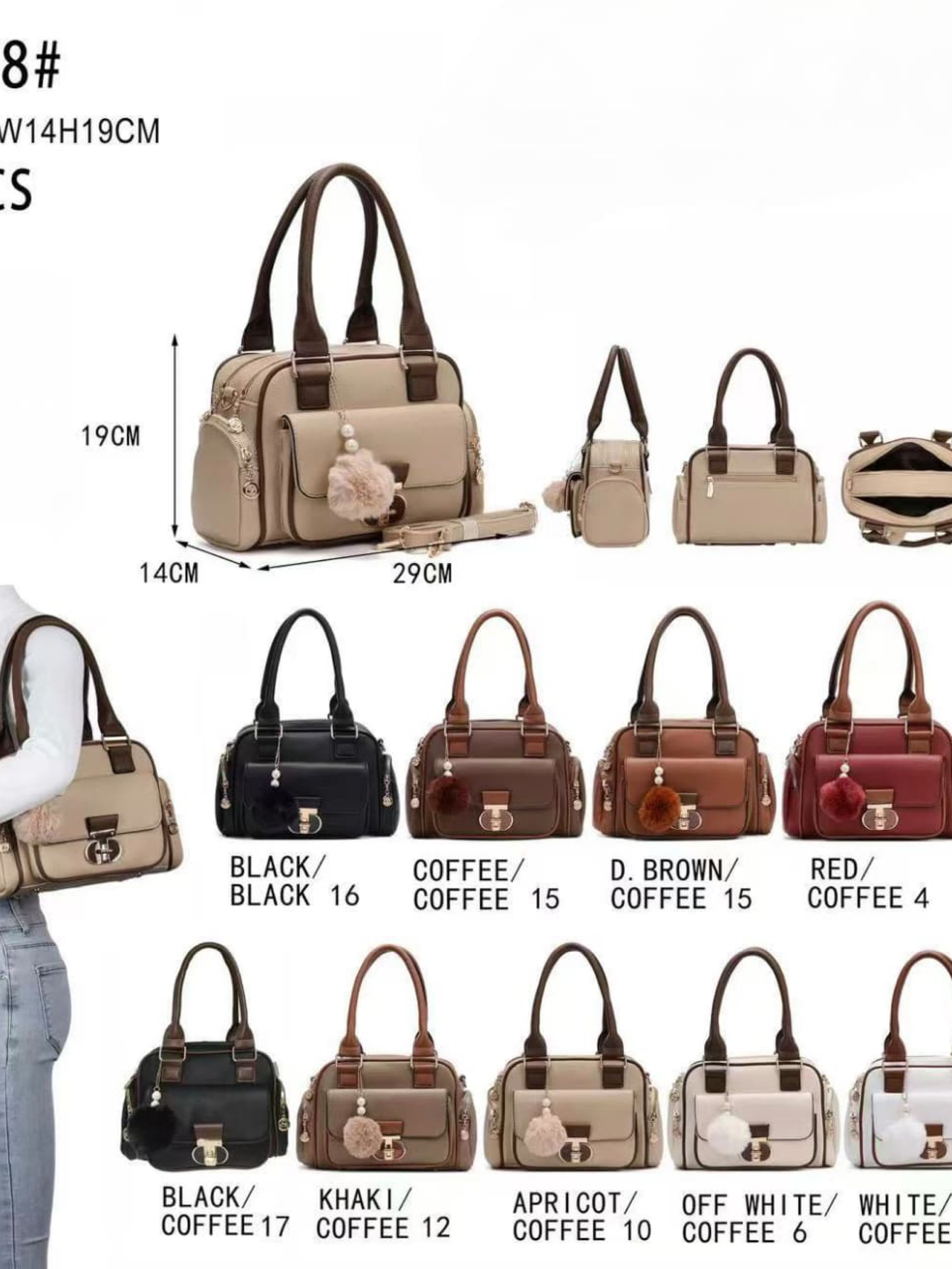 Bolsa feminina DF238#