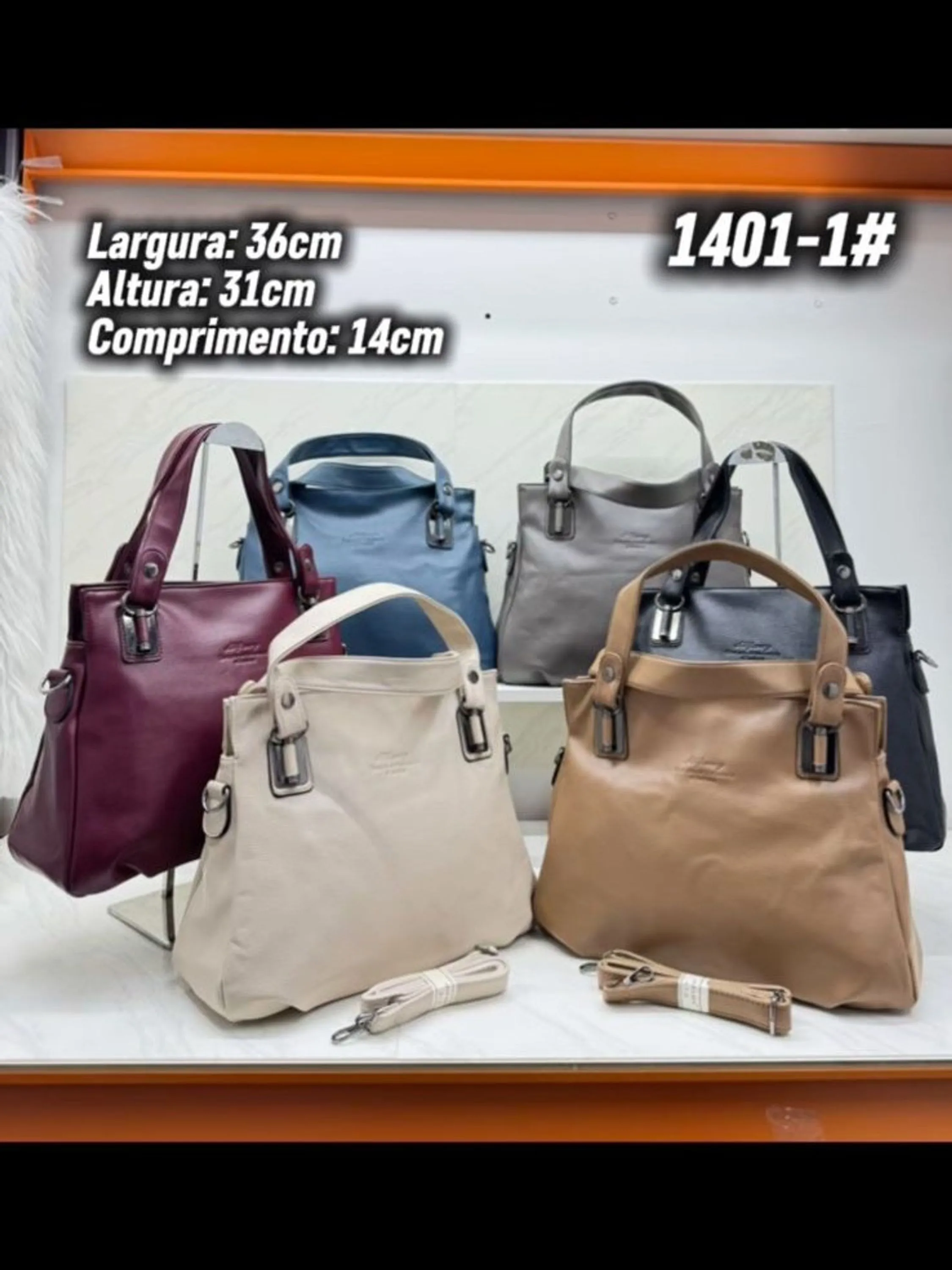 Bolsa feminina saco grande casual 1401-1#