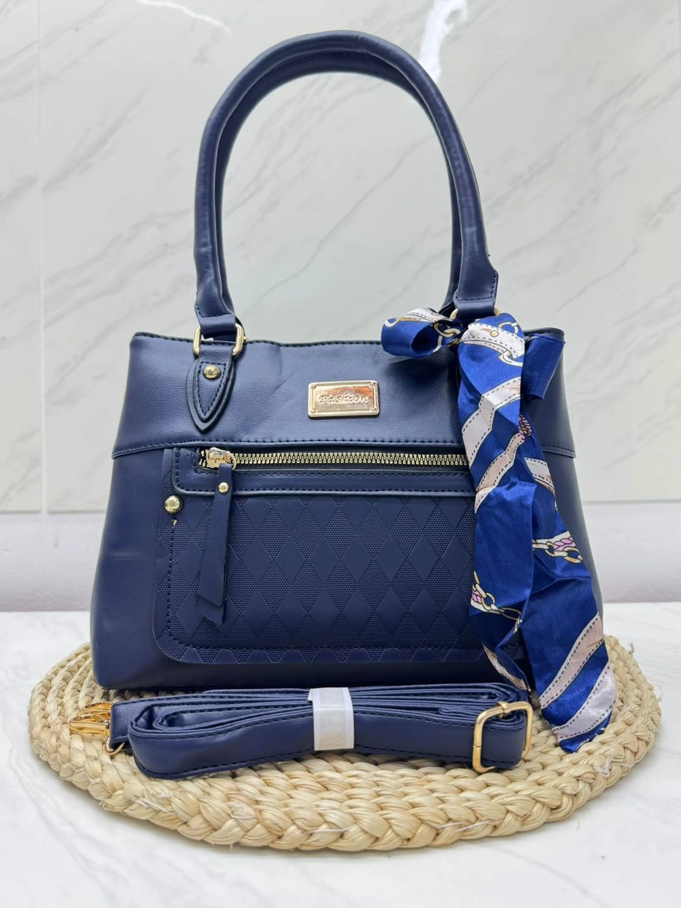 Bolsa feminina transversal casual media com Laço 005#