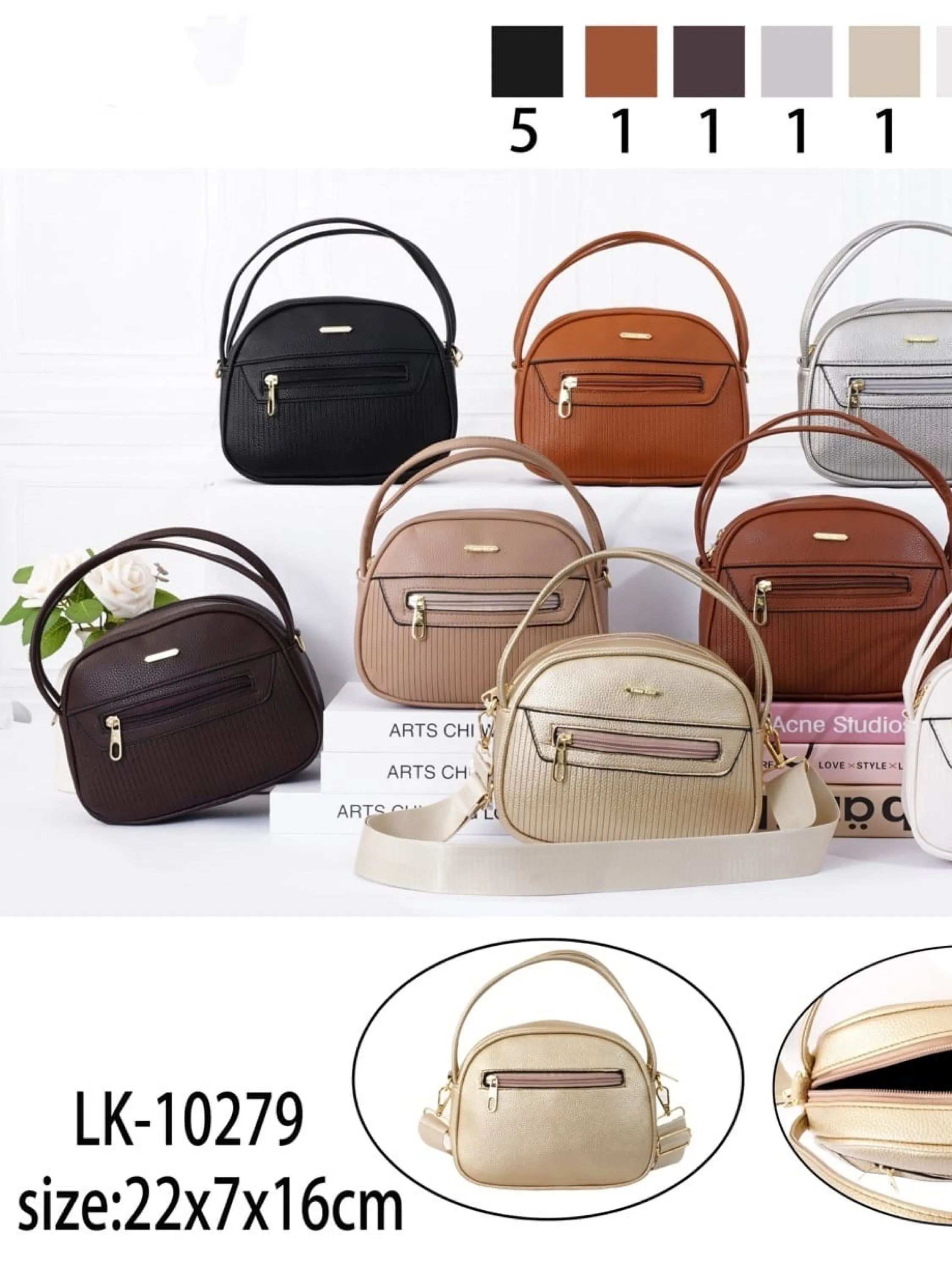 Bolsa feminina 3 alças 10279#