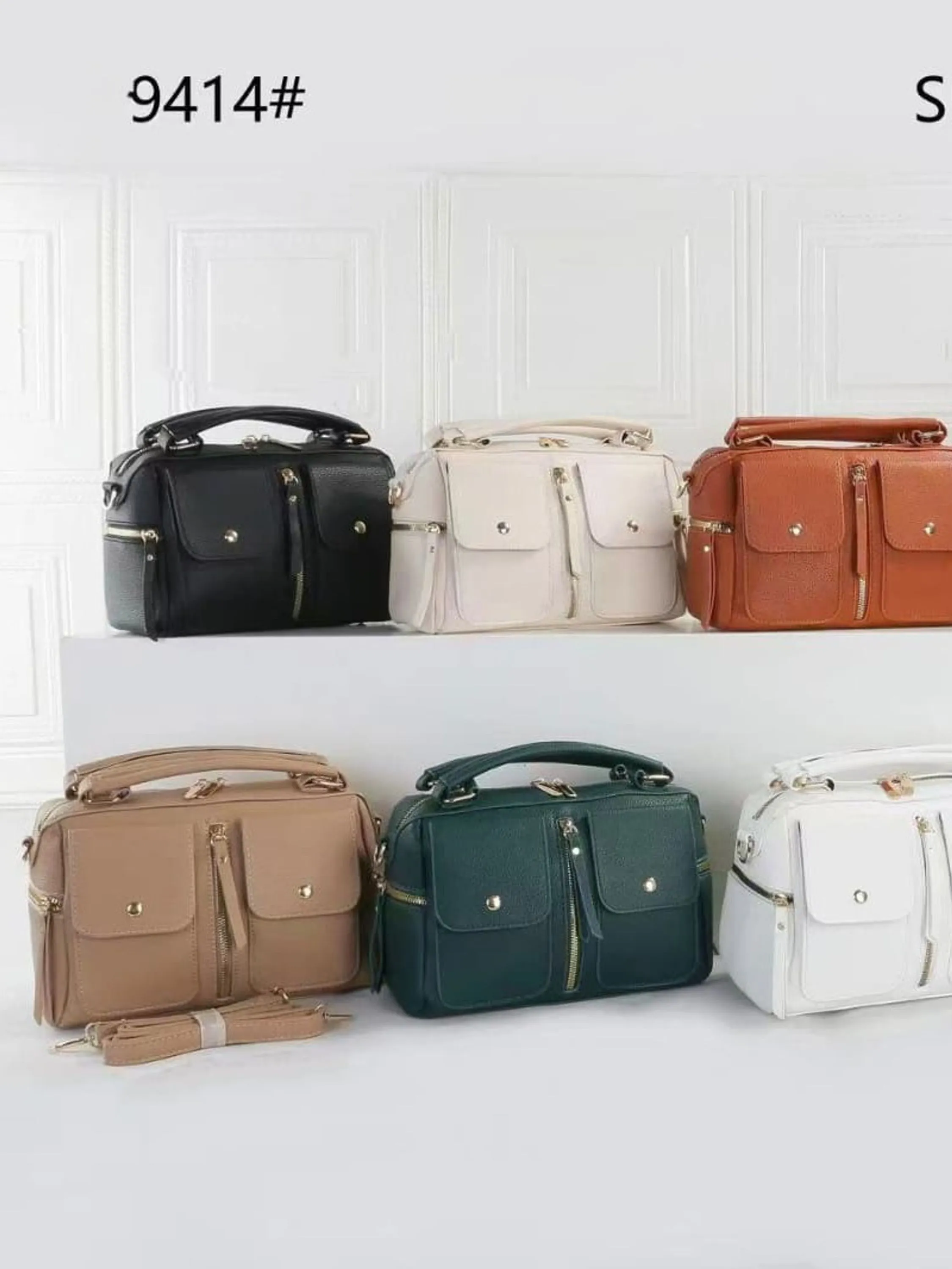Bolsa Transversal casual trabalho Feminina9414#