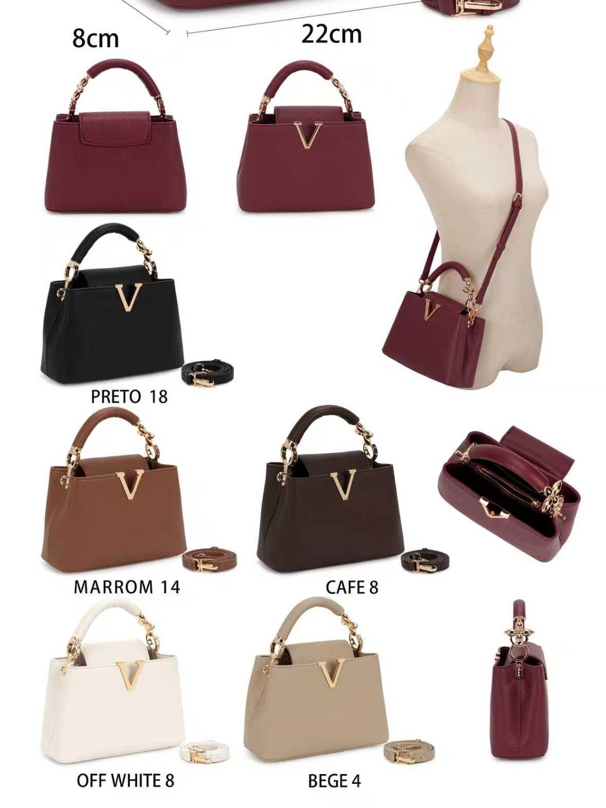 Bolsa feminina HB80807#