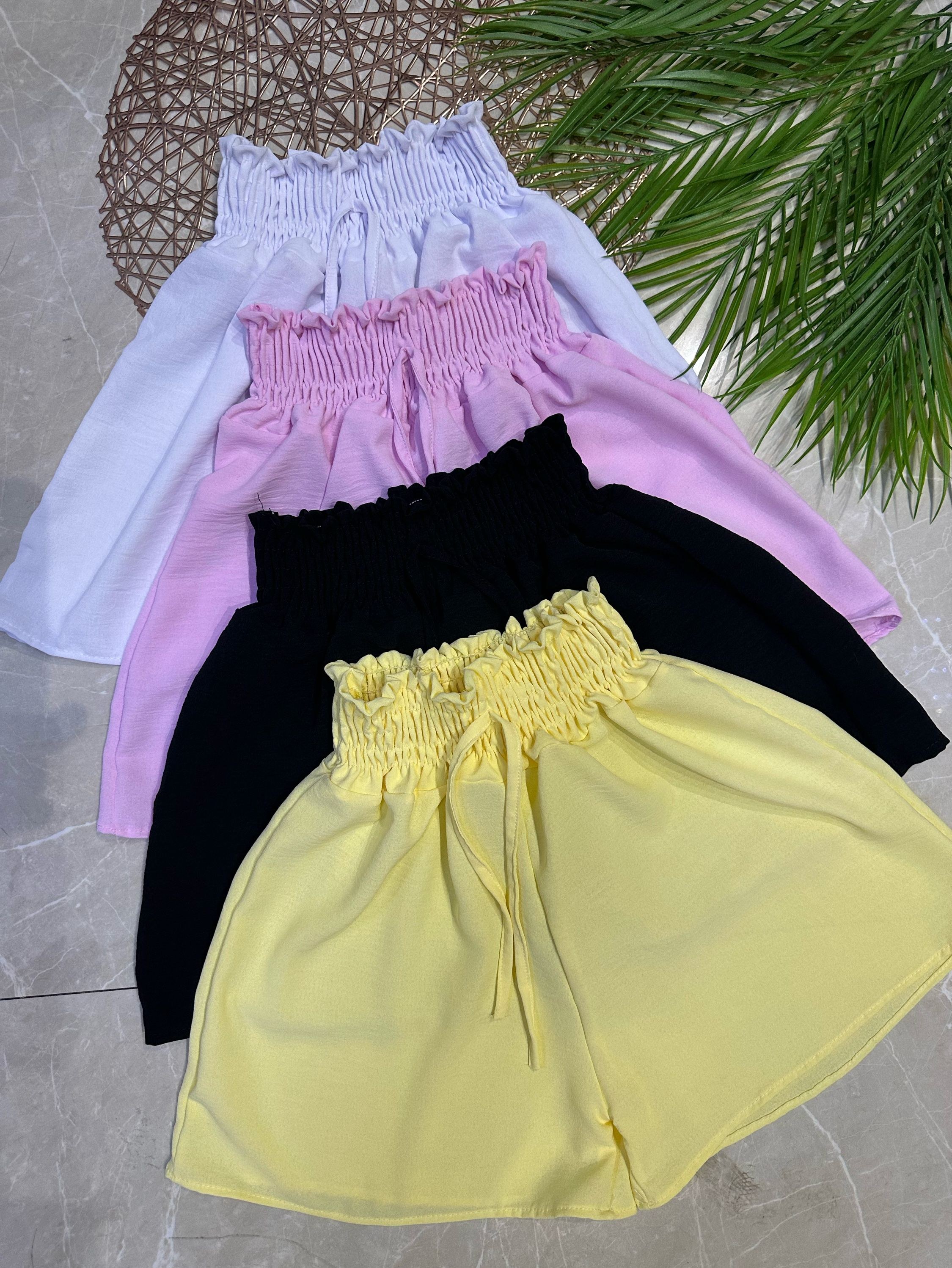 Shorts tecido duna Maya modas