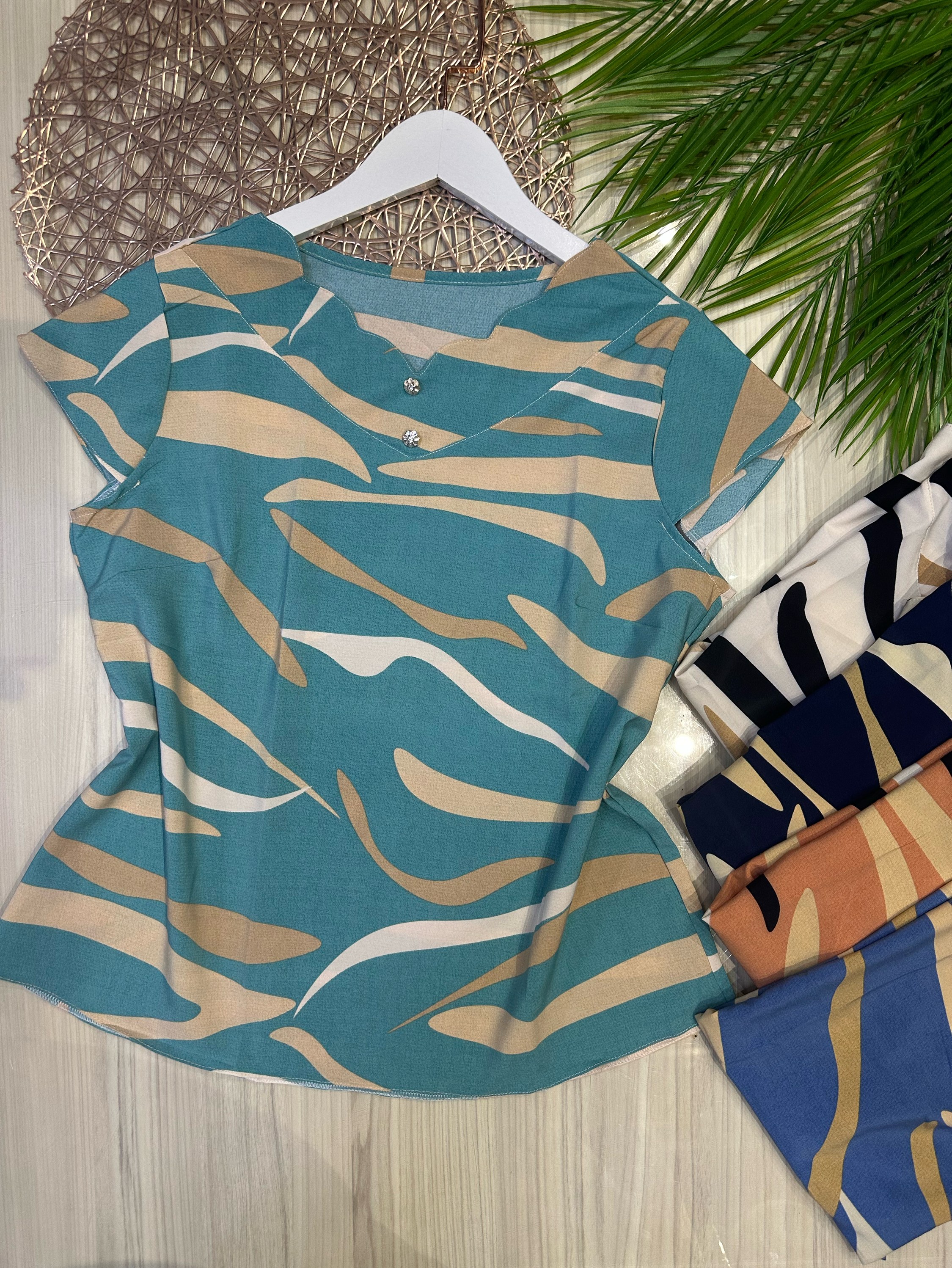 Blusa crepinho Maya modas