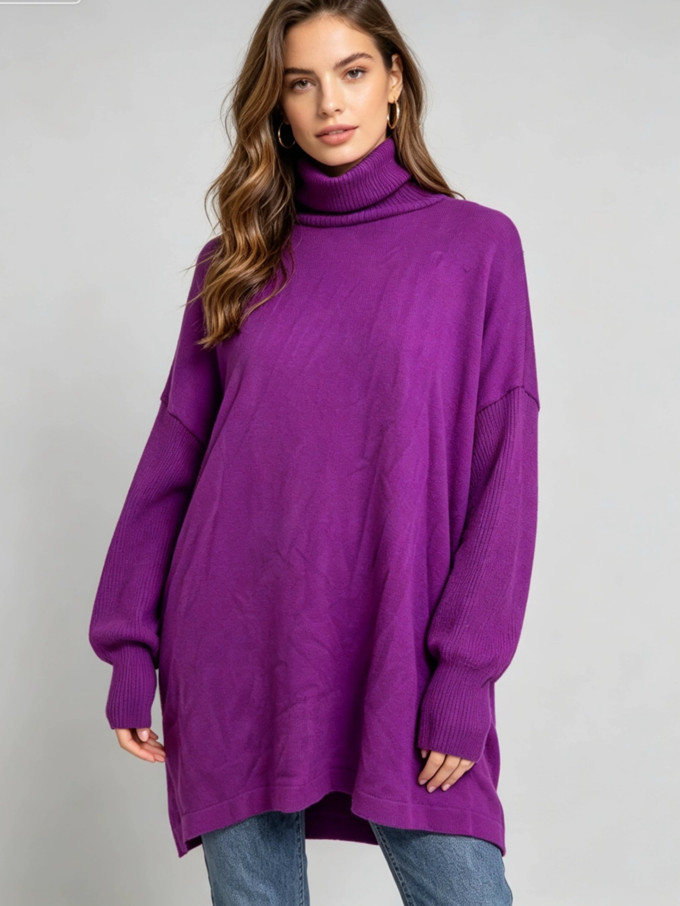 Blusa gola alta Maya modas