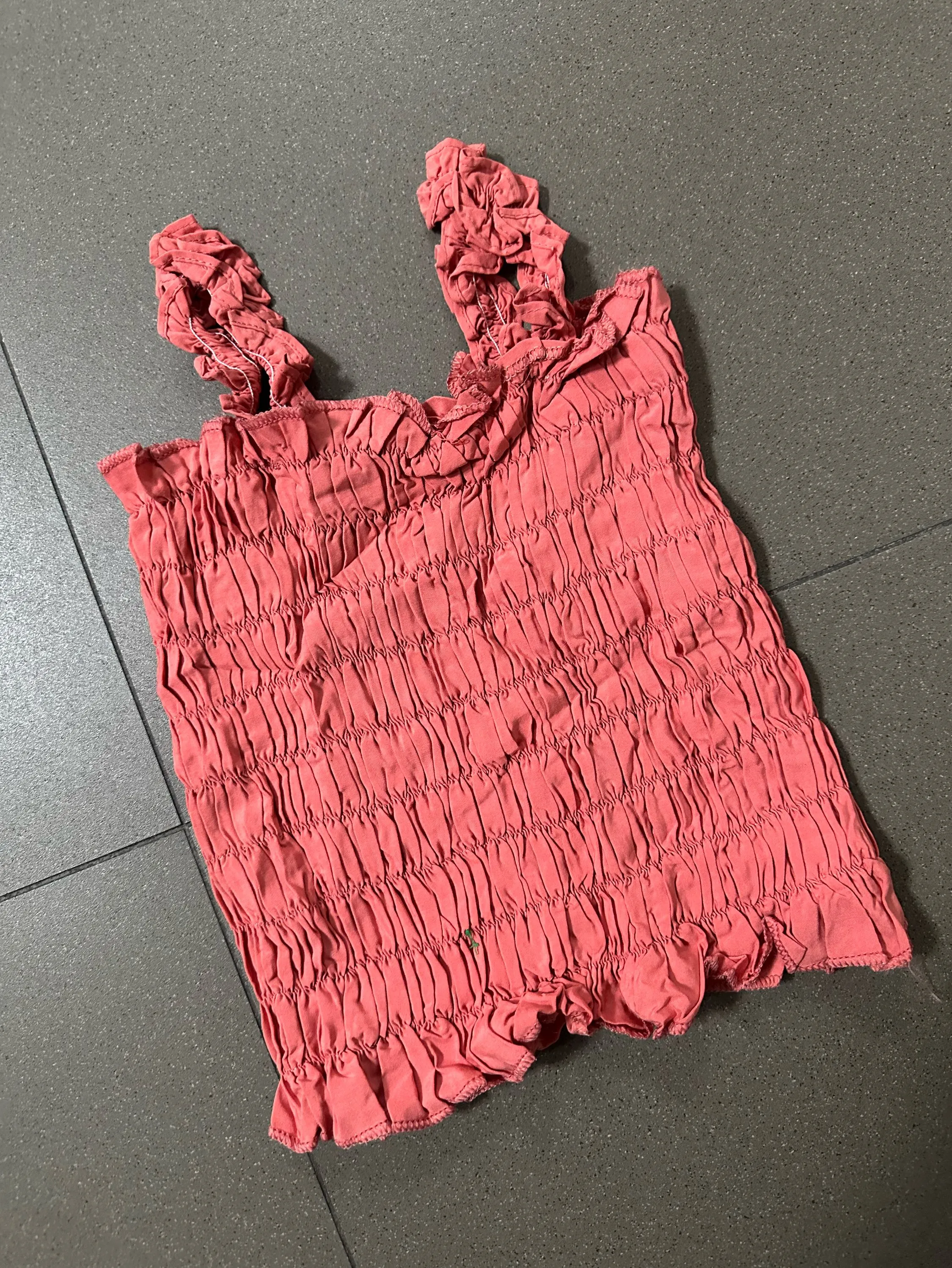Blusa cropped viscose