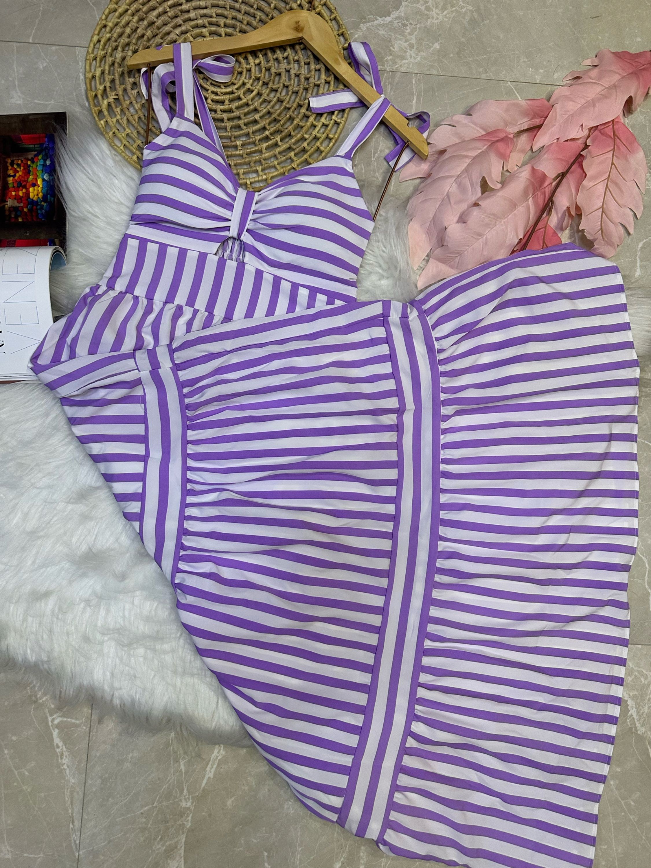 Vestido longo com forro crepinho Maya modas