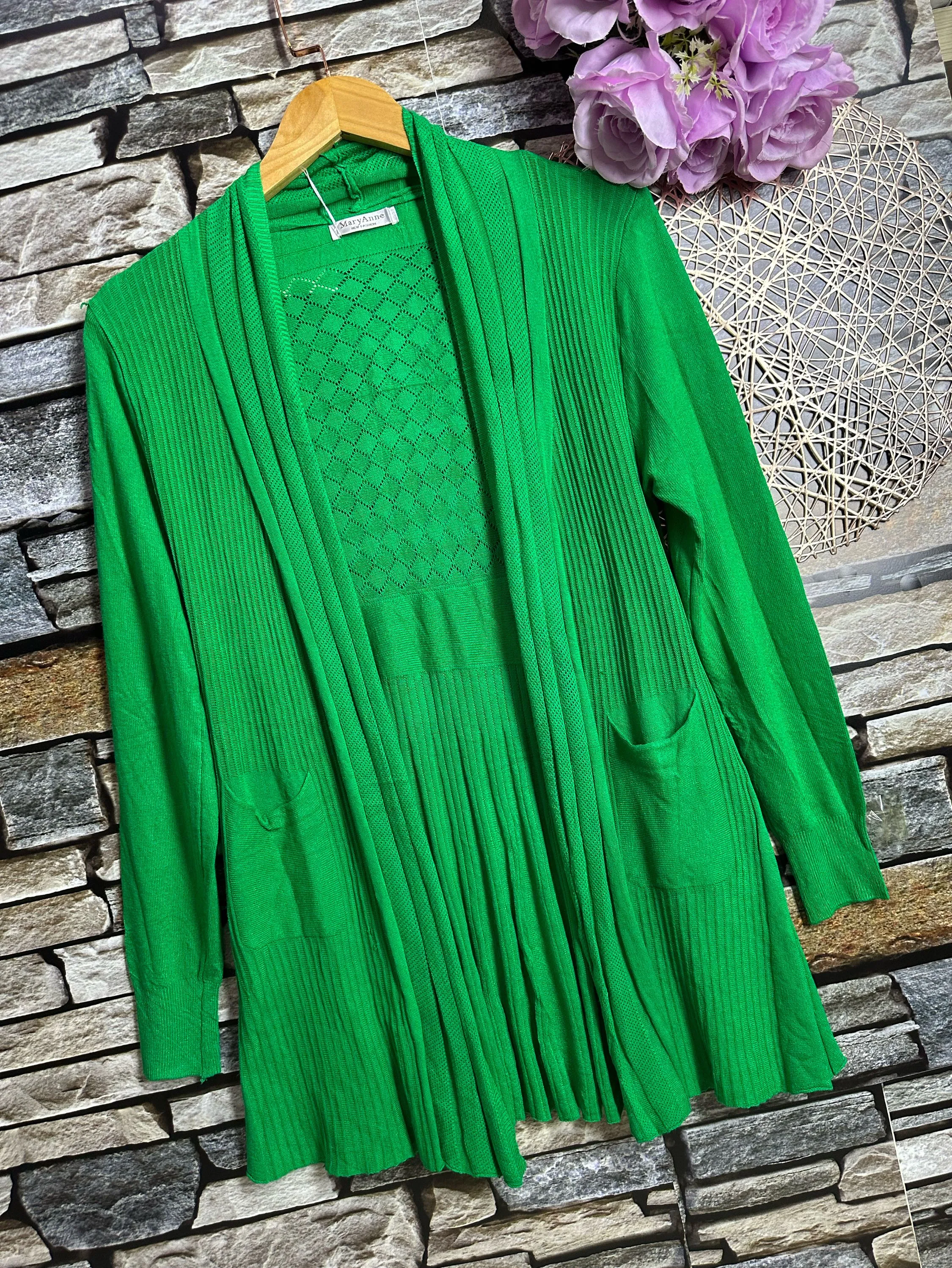 Cardigan feminina manga longa Maya modas