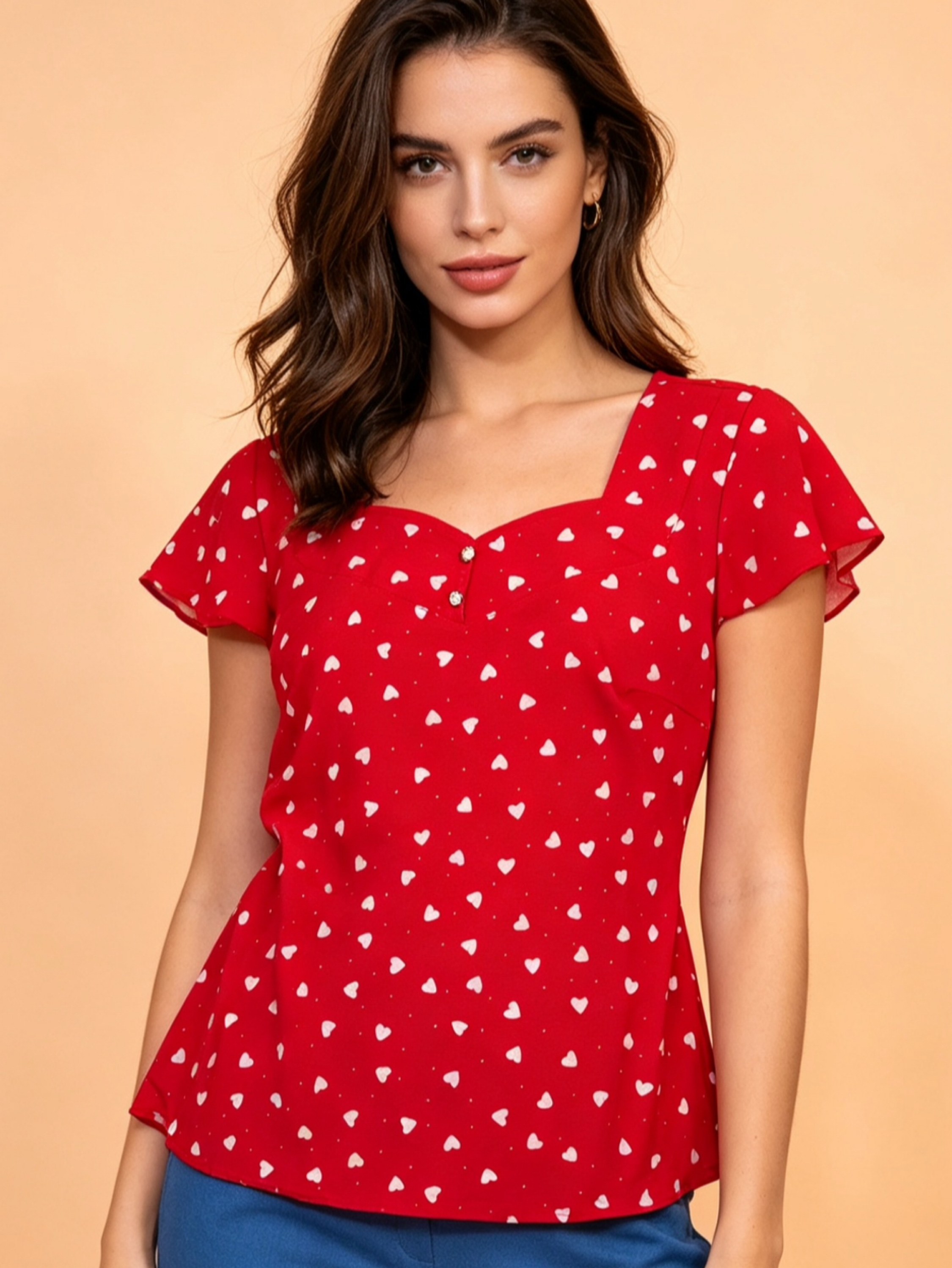 Blusa crepinho Maya modas