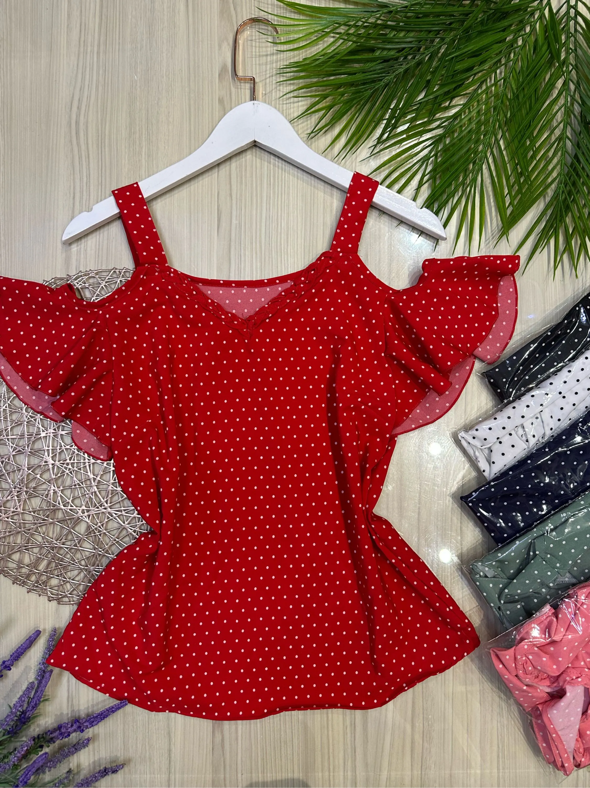 Blusa crepinho Maya modas