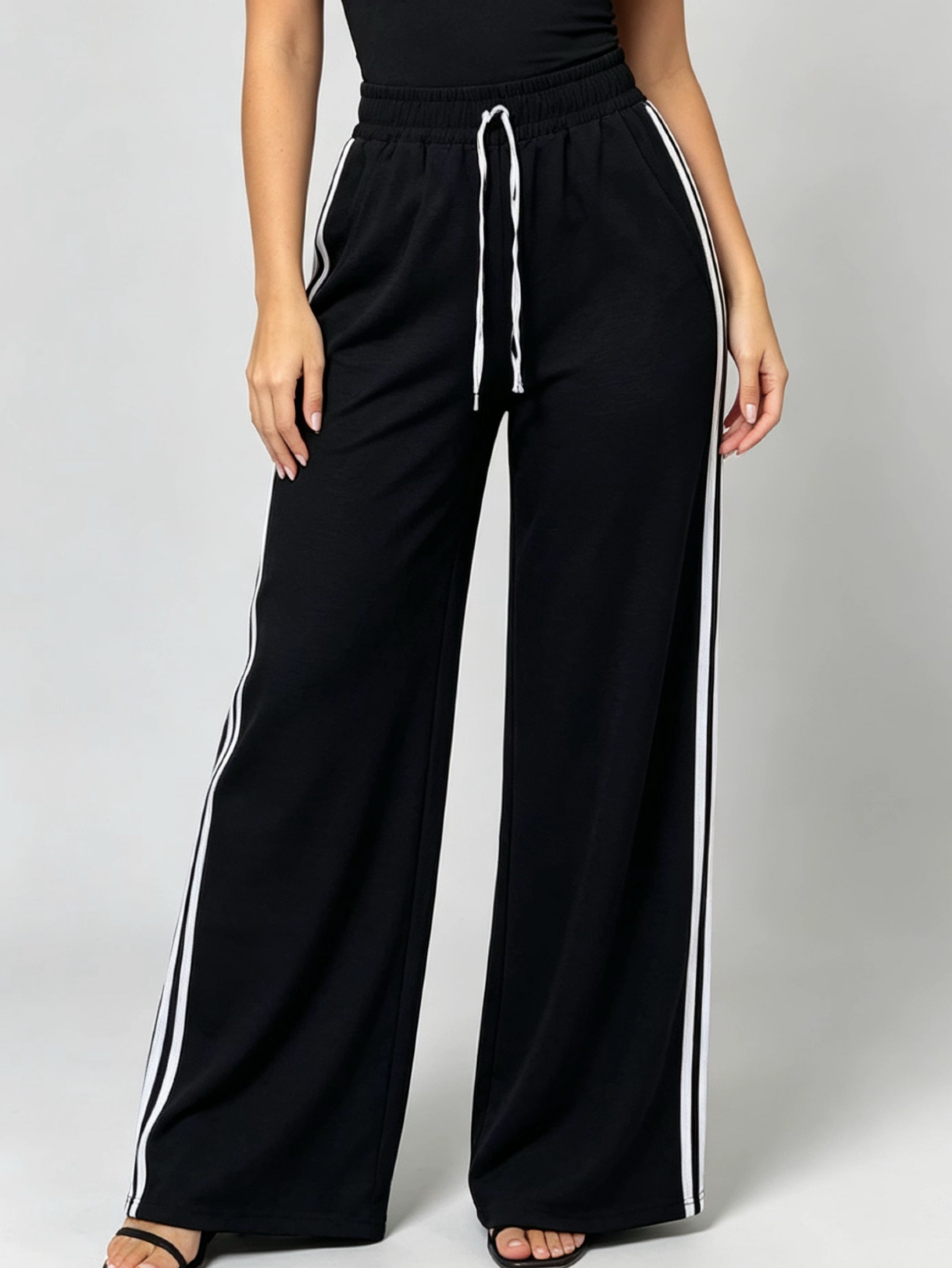 Calça pantalona tecido duna modas