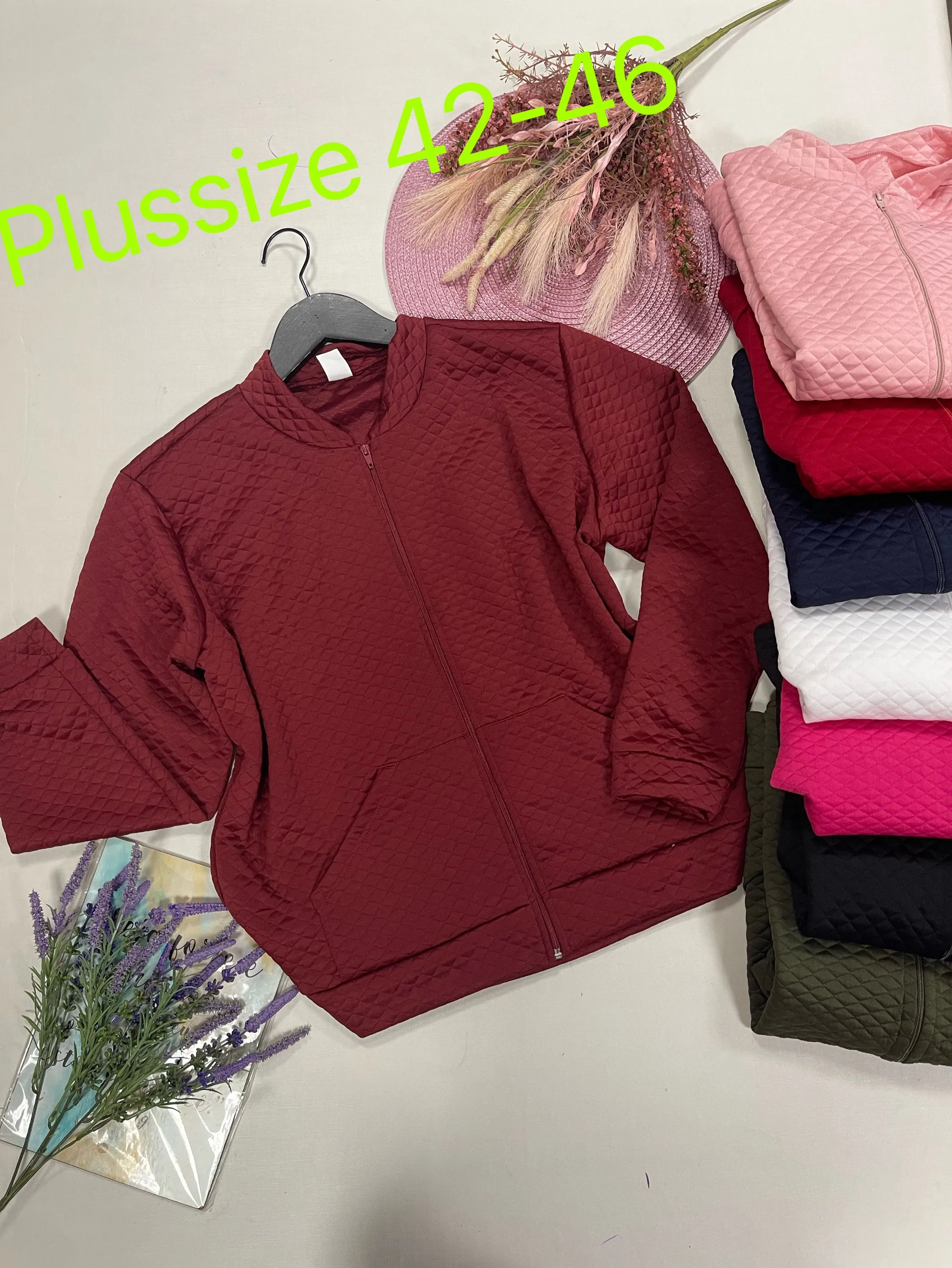 Plussize Casaco bomber Maya modas