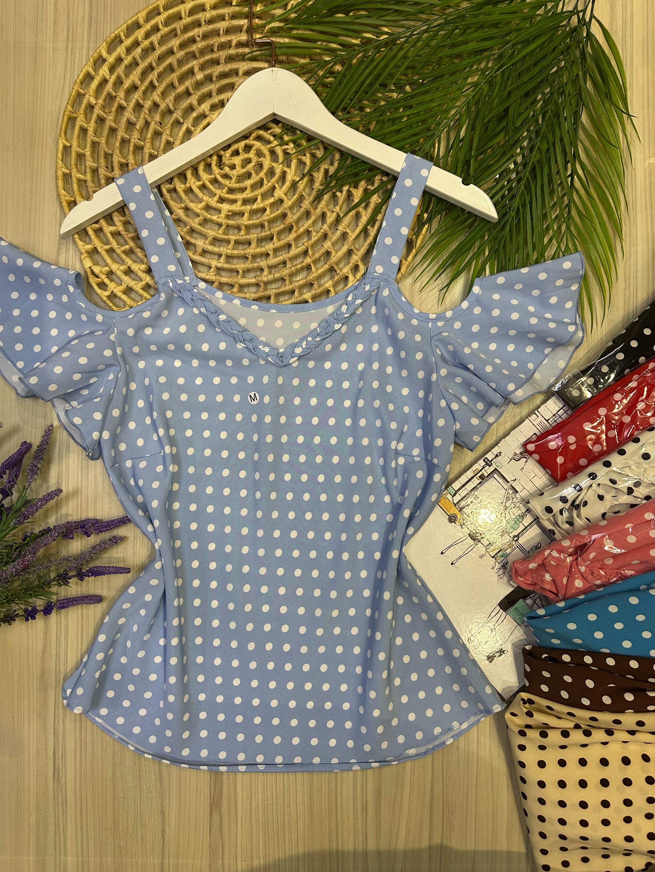 Blusa crepinho Maya modas