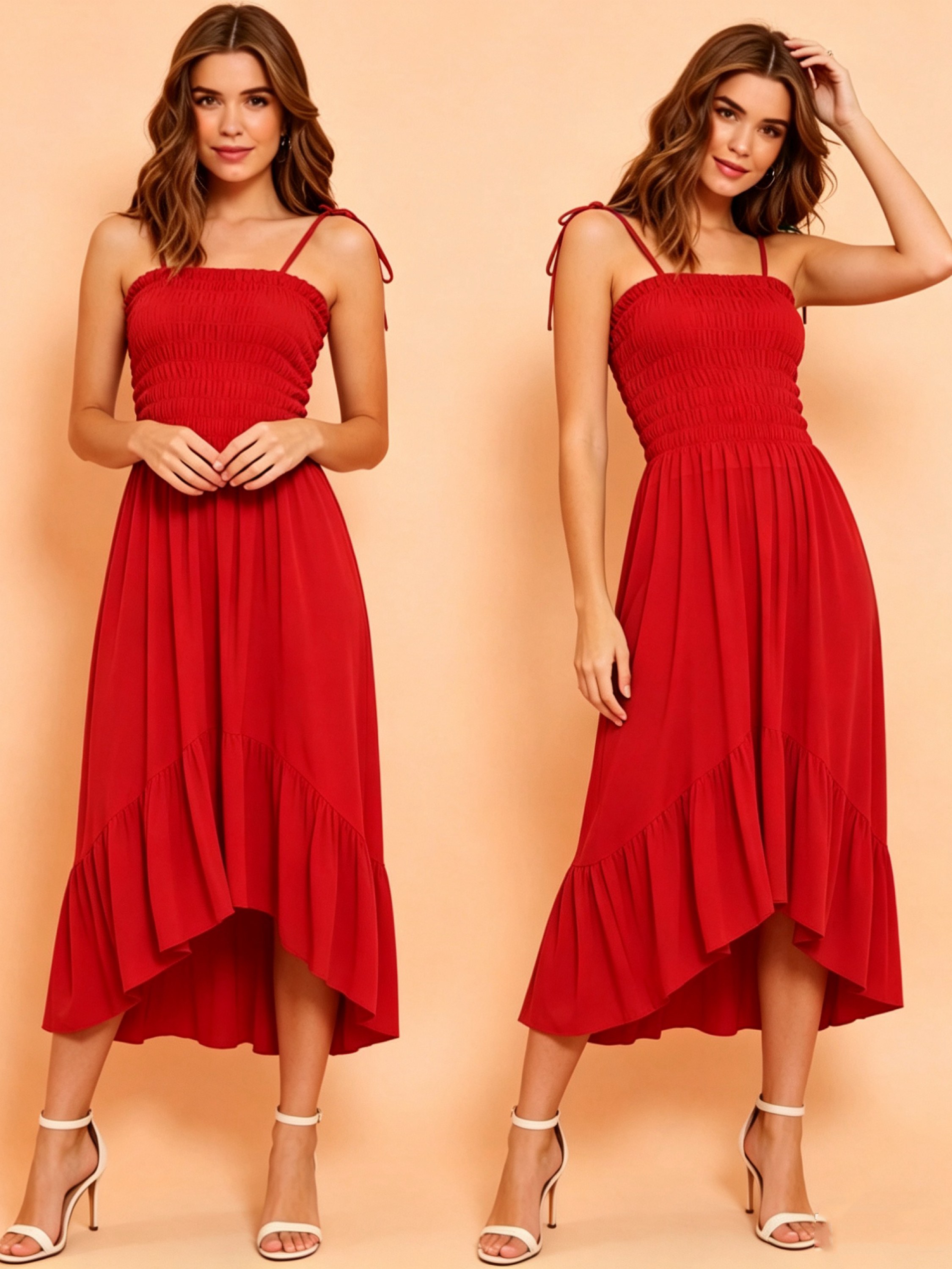 Vestido viscose com forro Maya modas