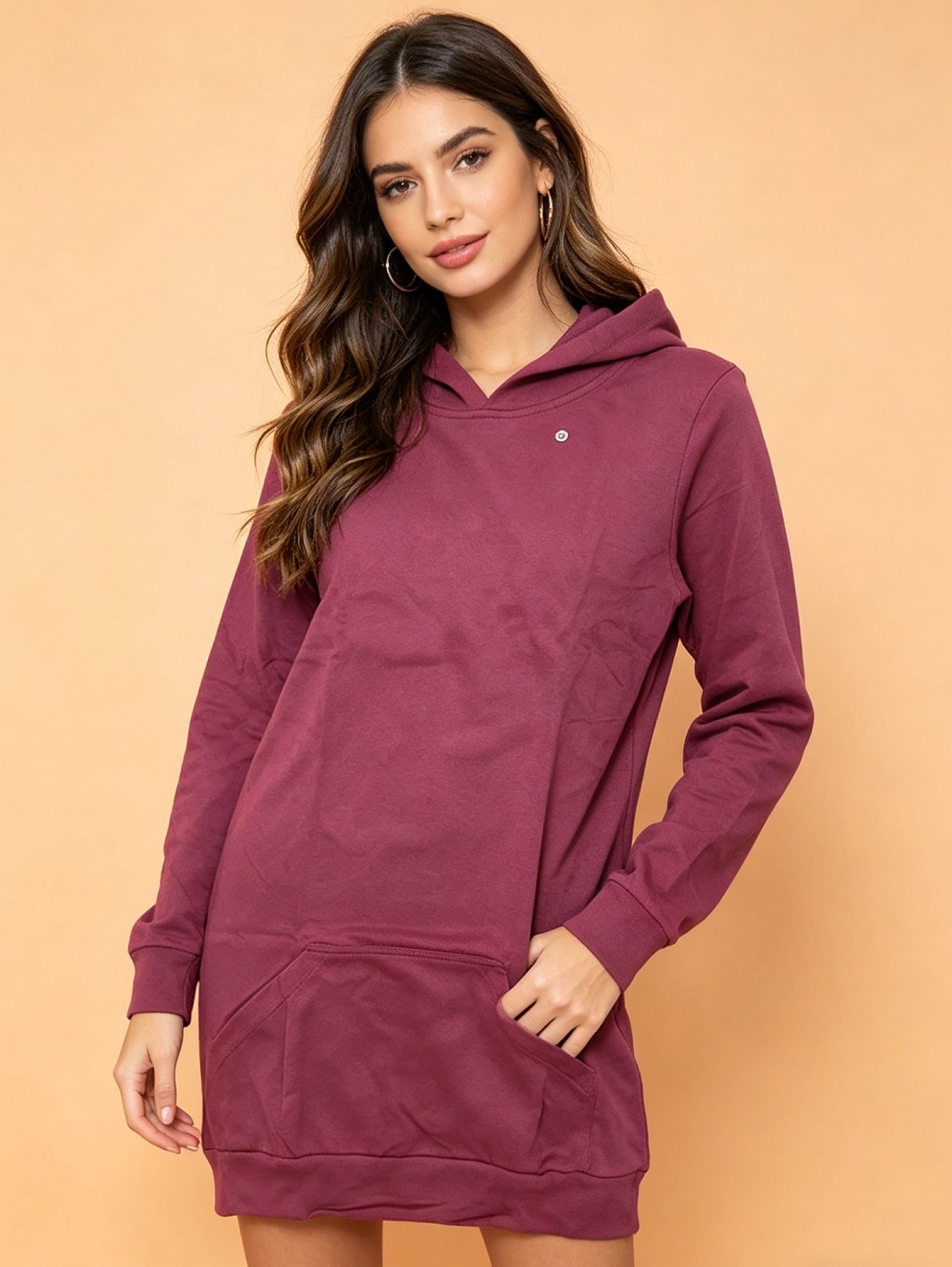 Vestido moletom Maya modas