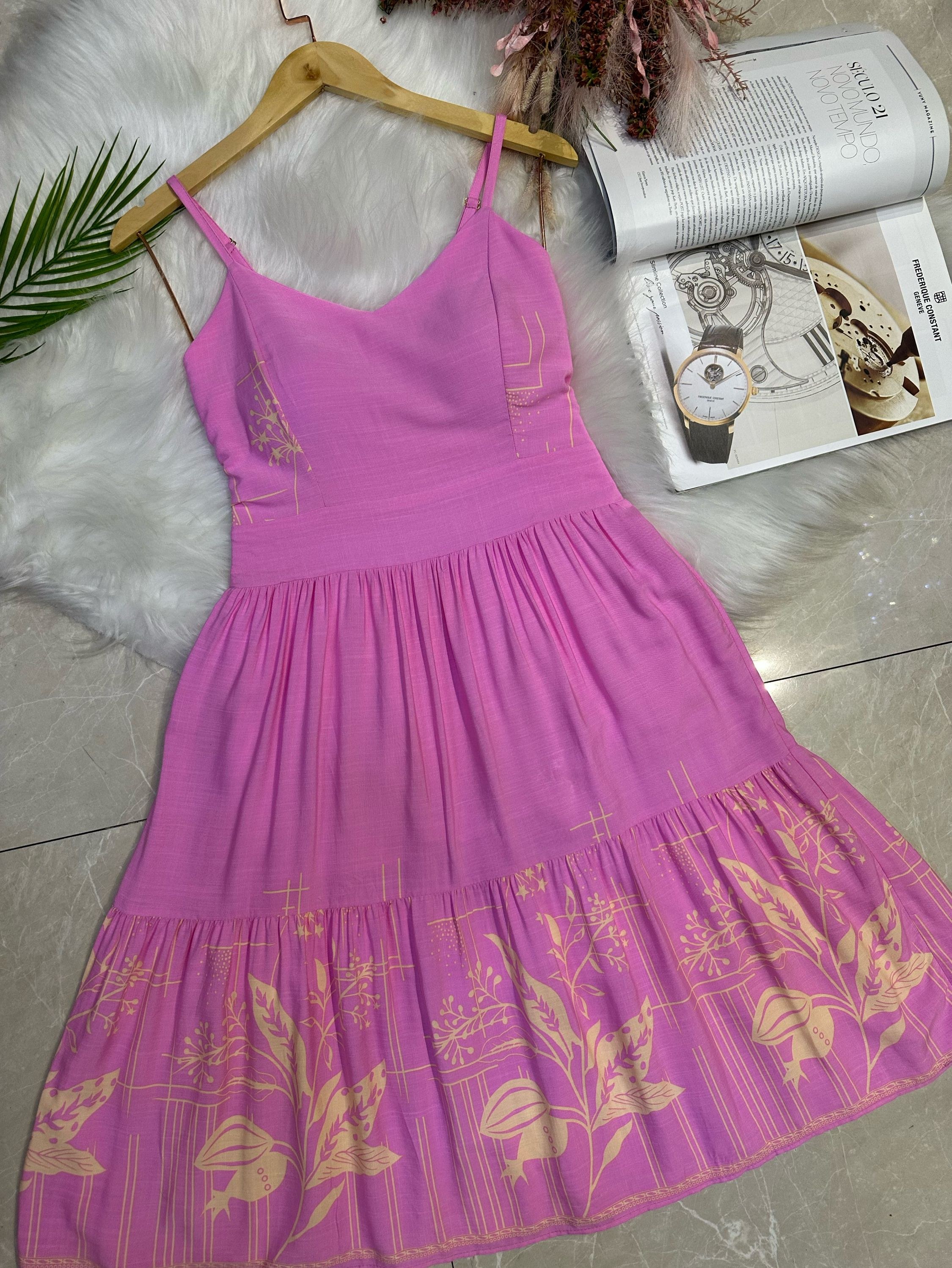 Vestido curto viscolinho Maya modas