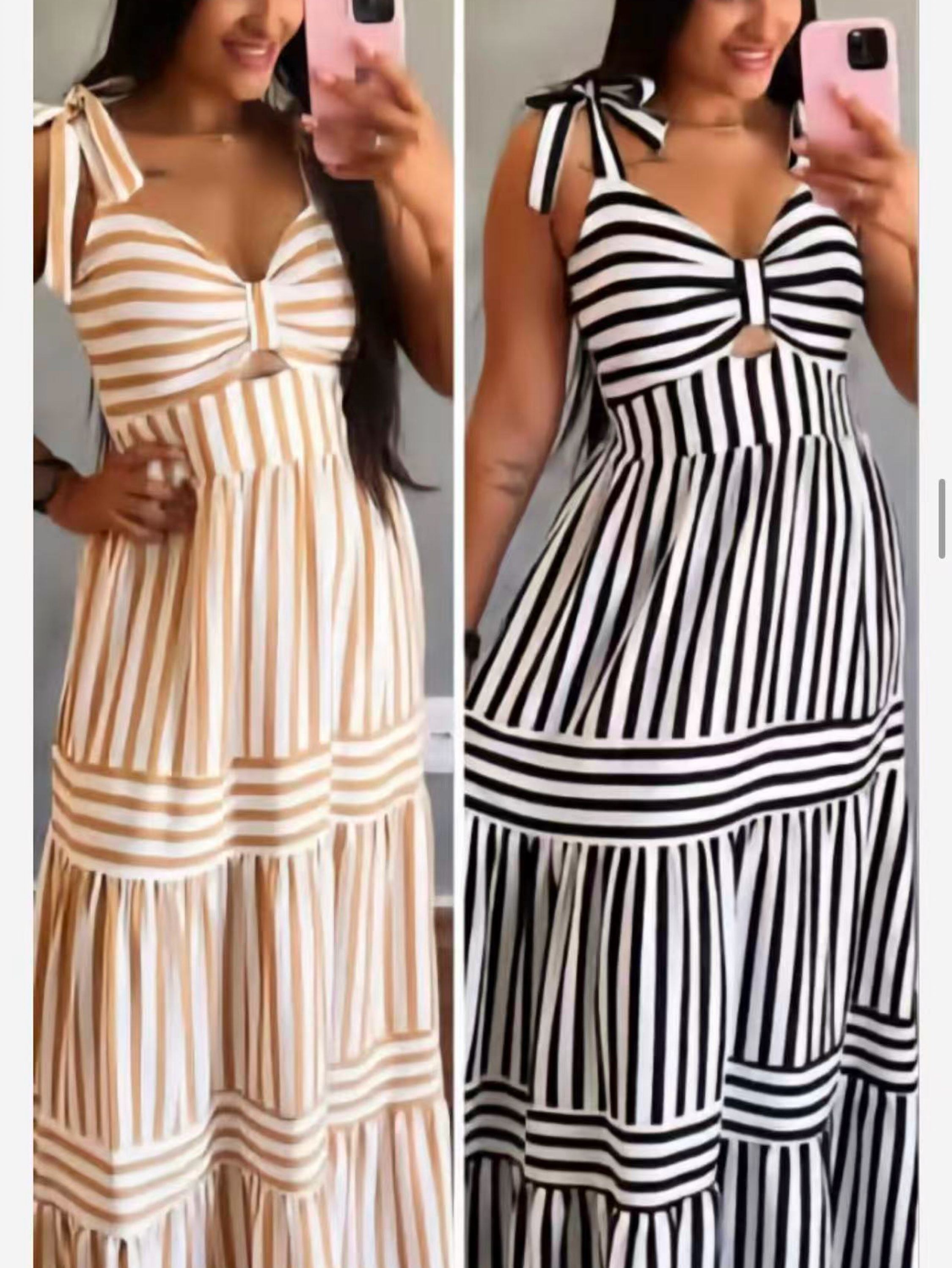 Vestido longo com bojo crepinho Maya modas