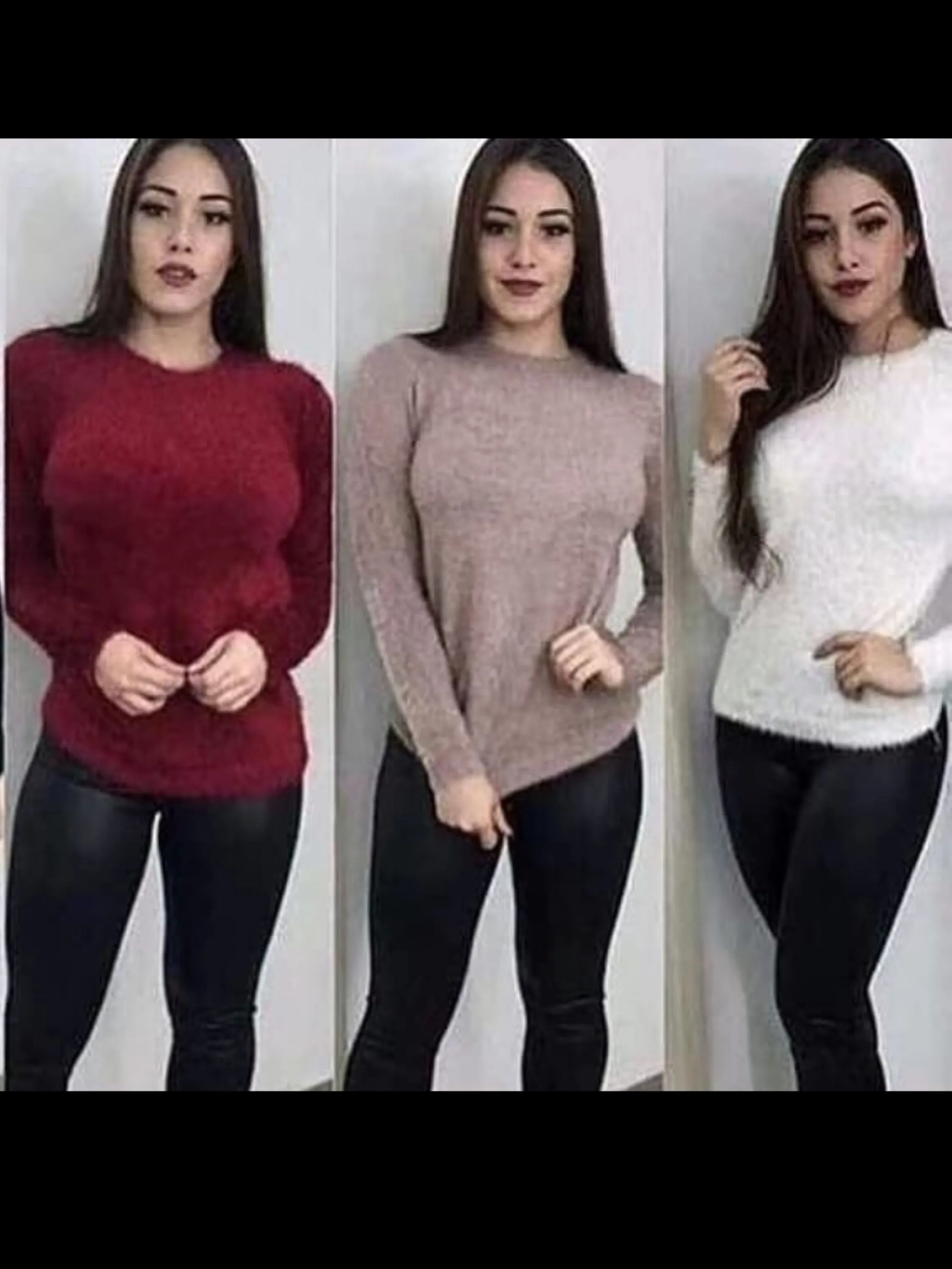 Blusa pelinho Maya modas