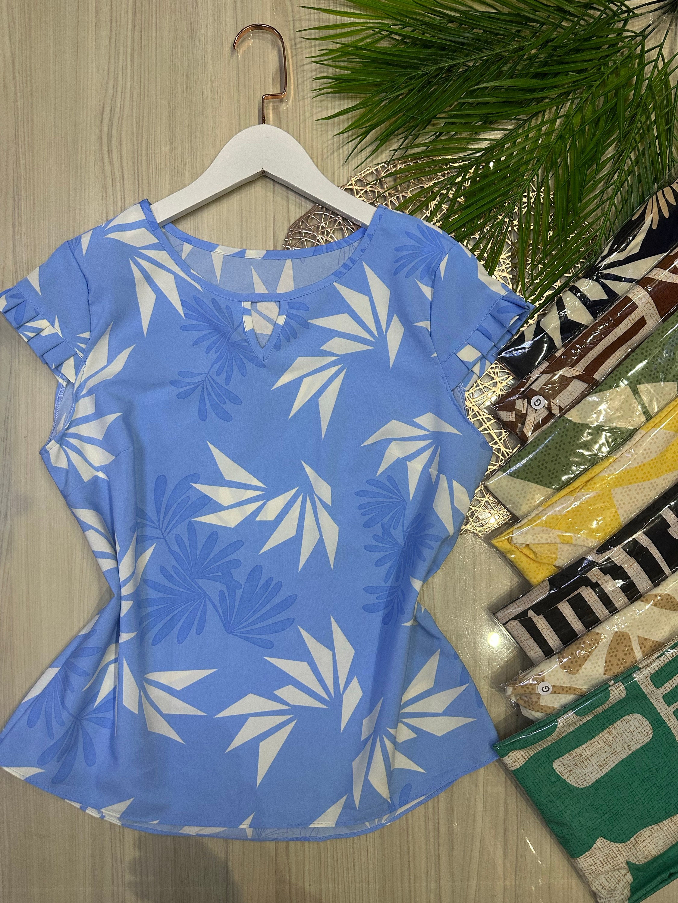 Blusa crepinho Maya modas
