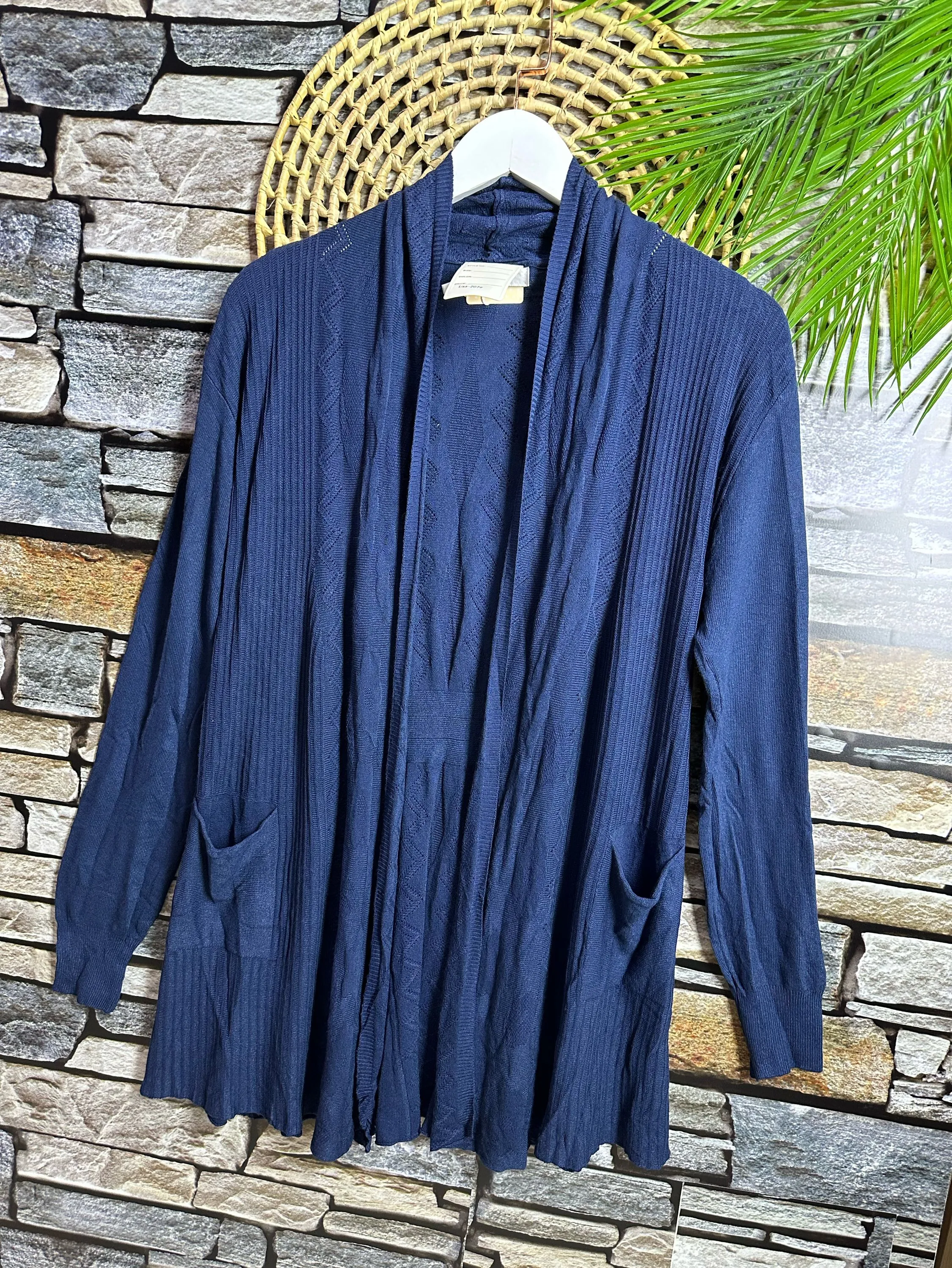 Cardigan feminina manga longa Maya modas