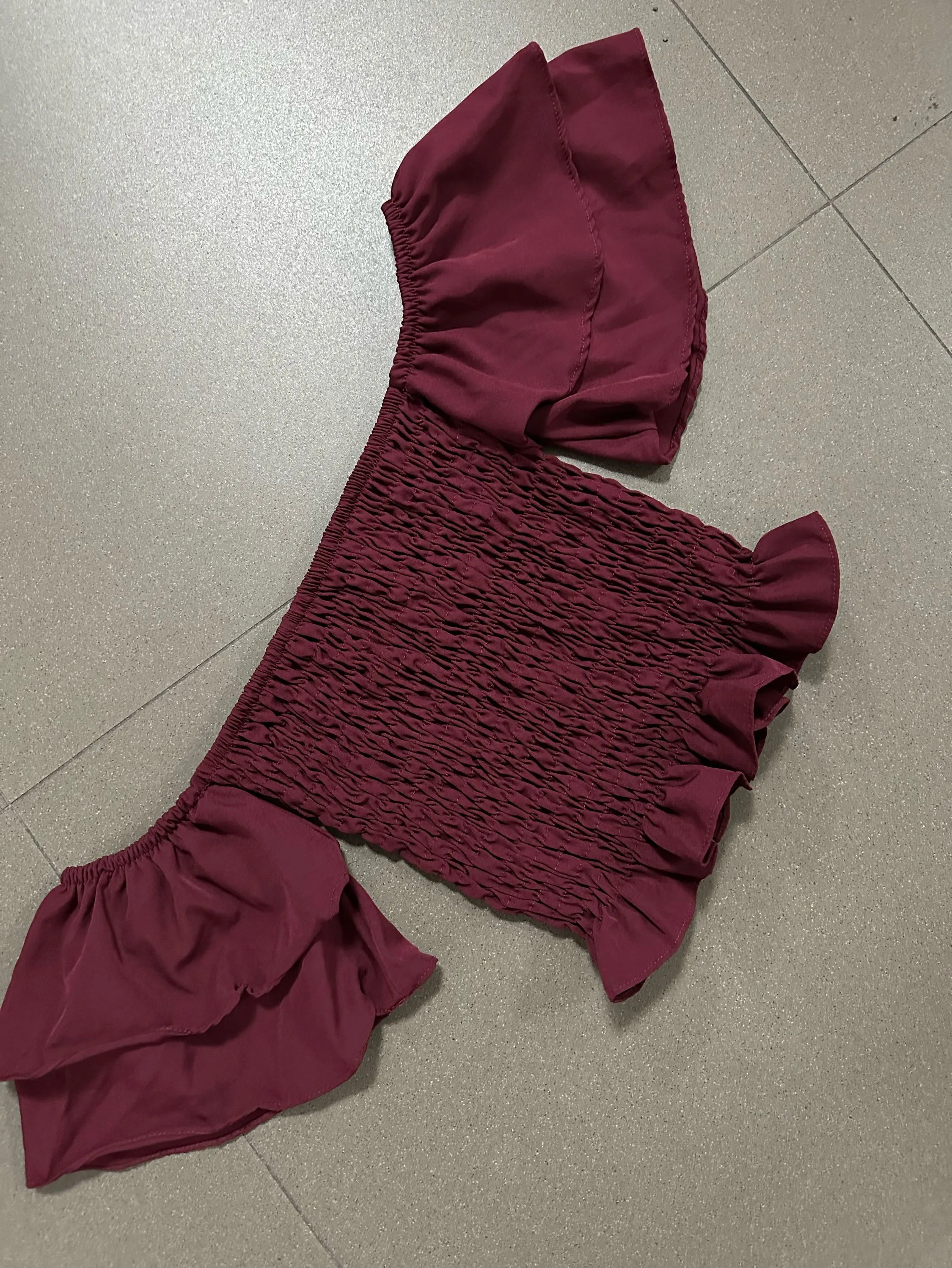 Blusa cropped crepinho Maya modas