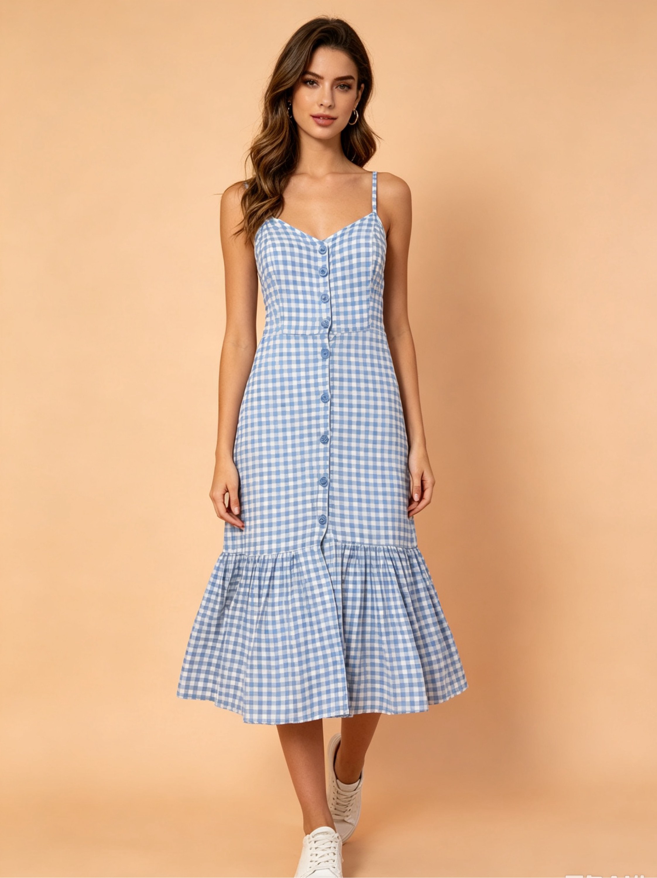 Vestido Viscolinho com forro com bojo Maya modas