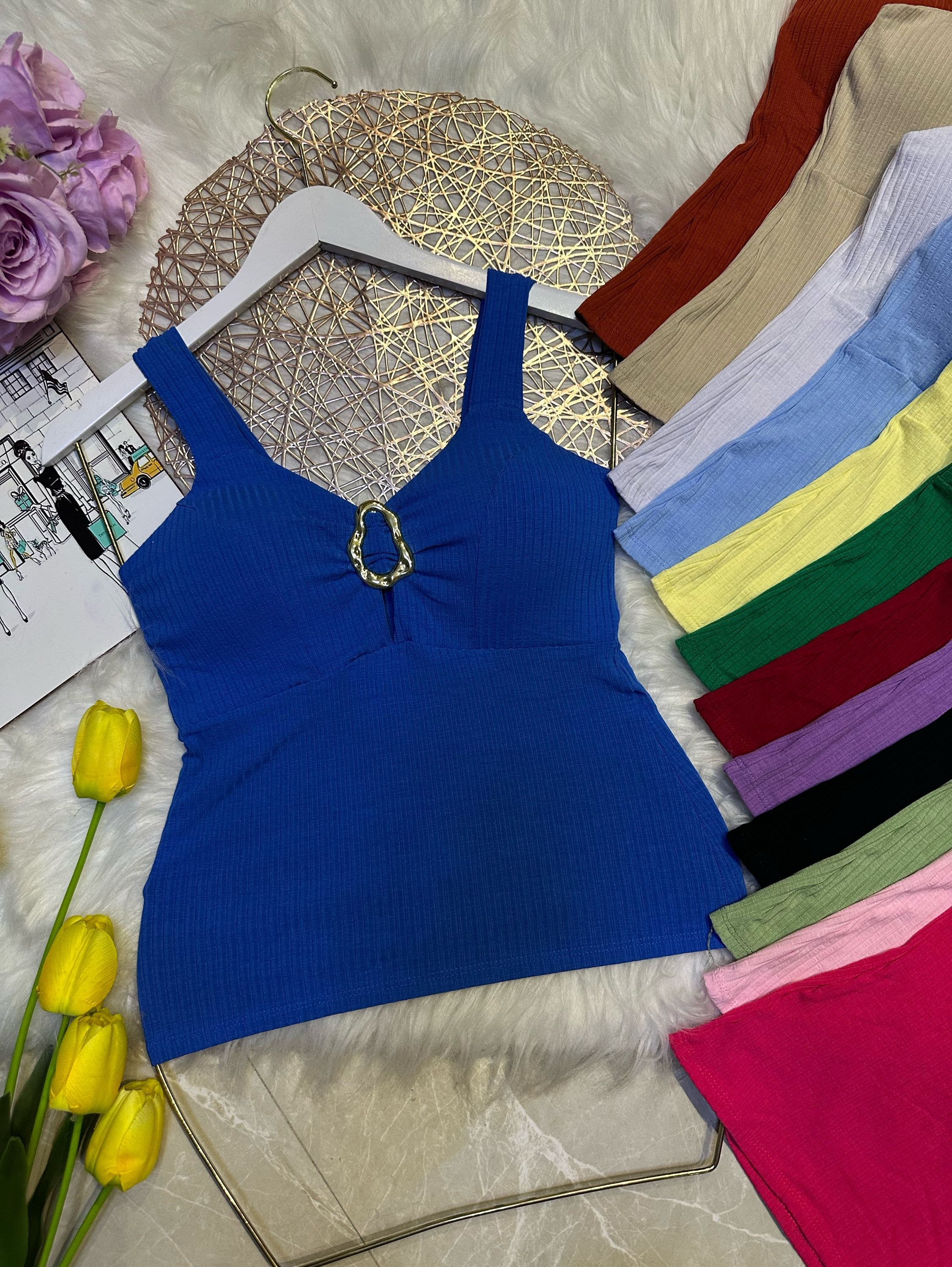 Regata algodão Maya modas