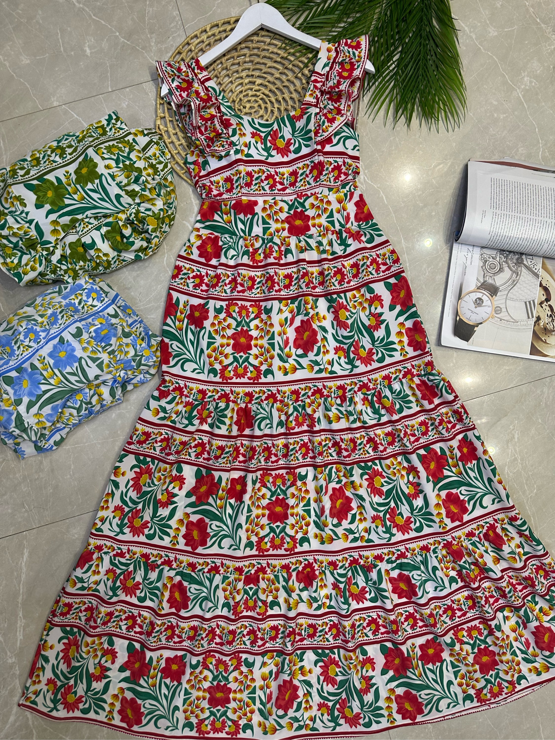 Vestido longo com bojo com forro crepinho Maya modas