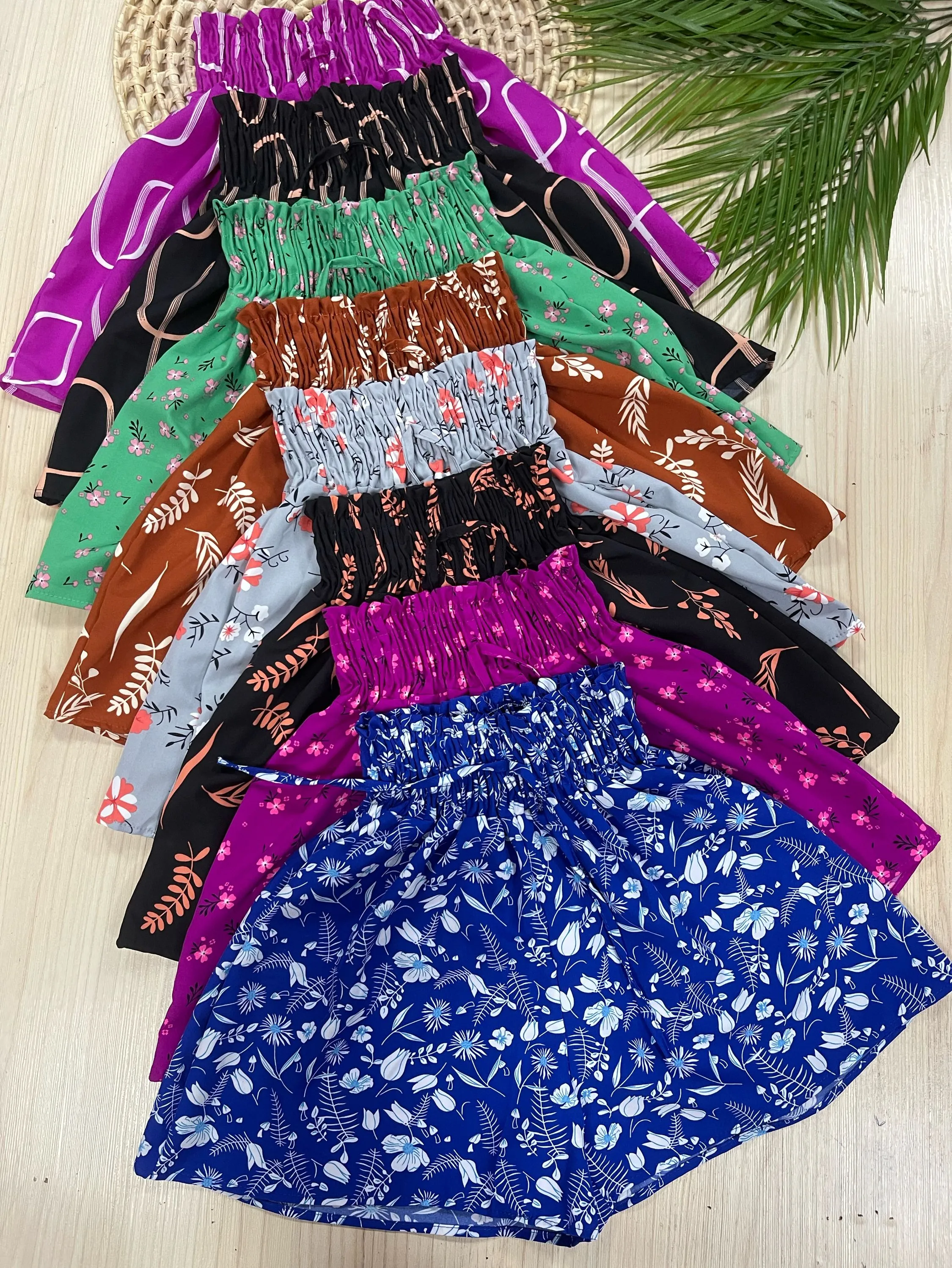 Shorts crepinho Maya modas