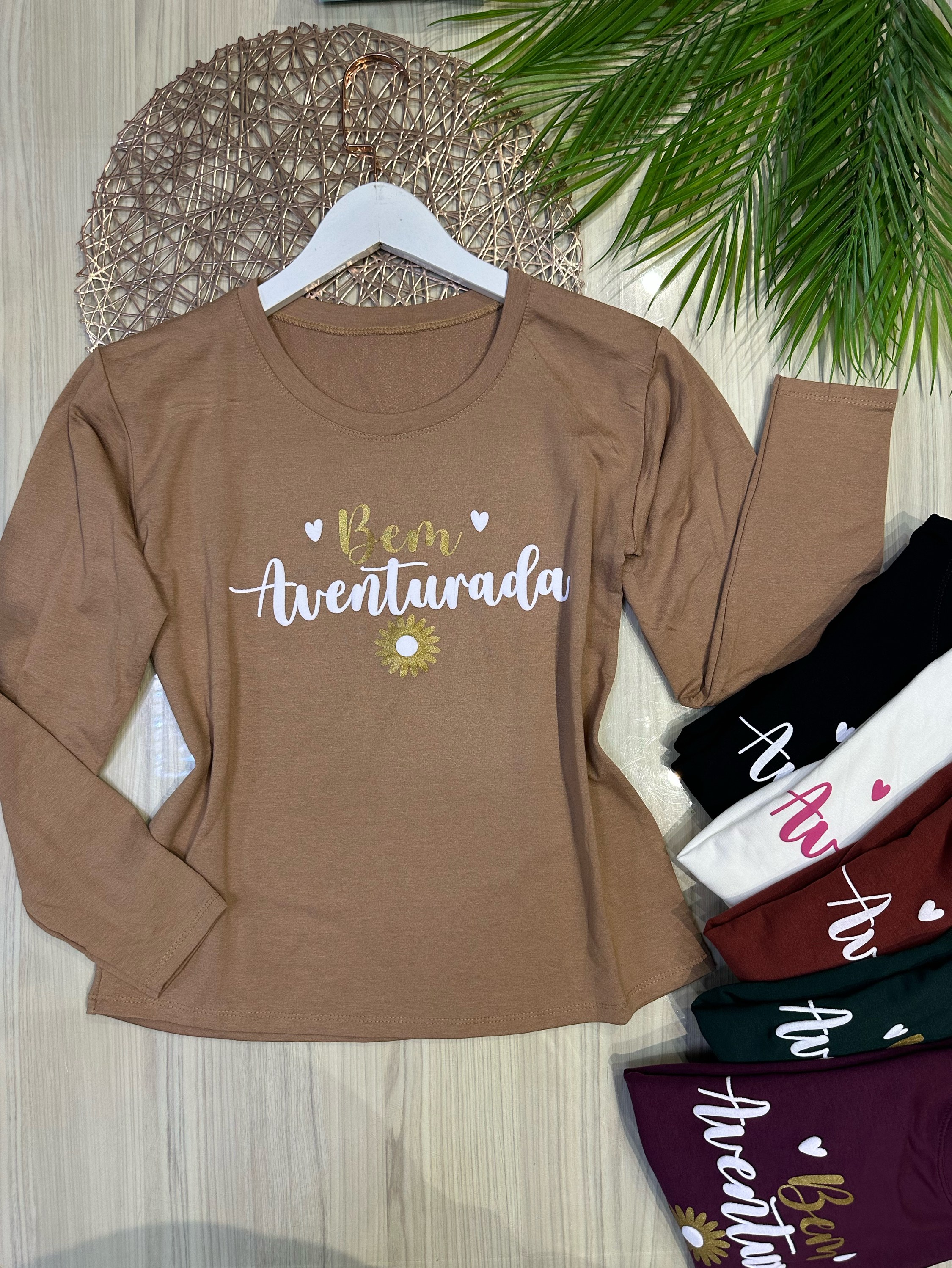 Blusa tecido moleitinho Maya modas