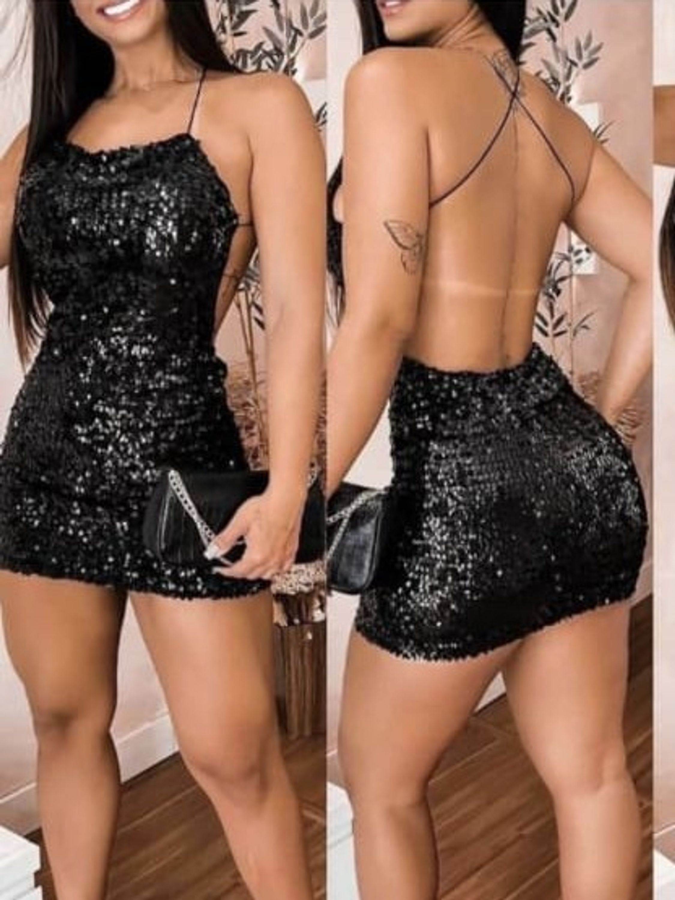 Vestido Paete