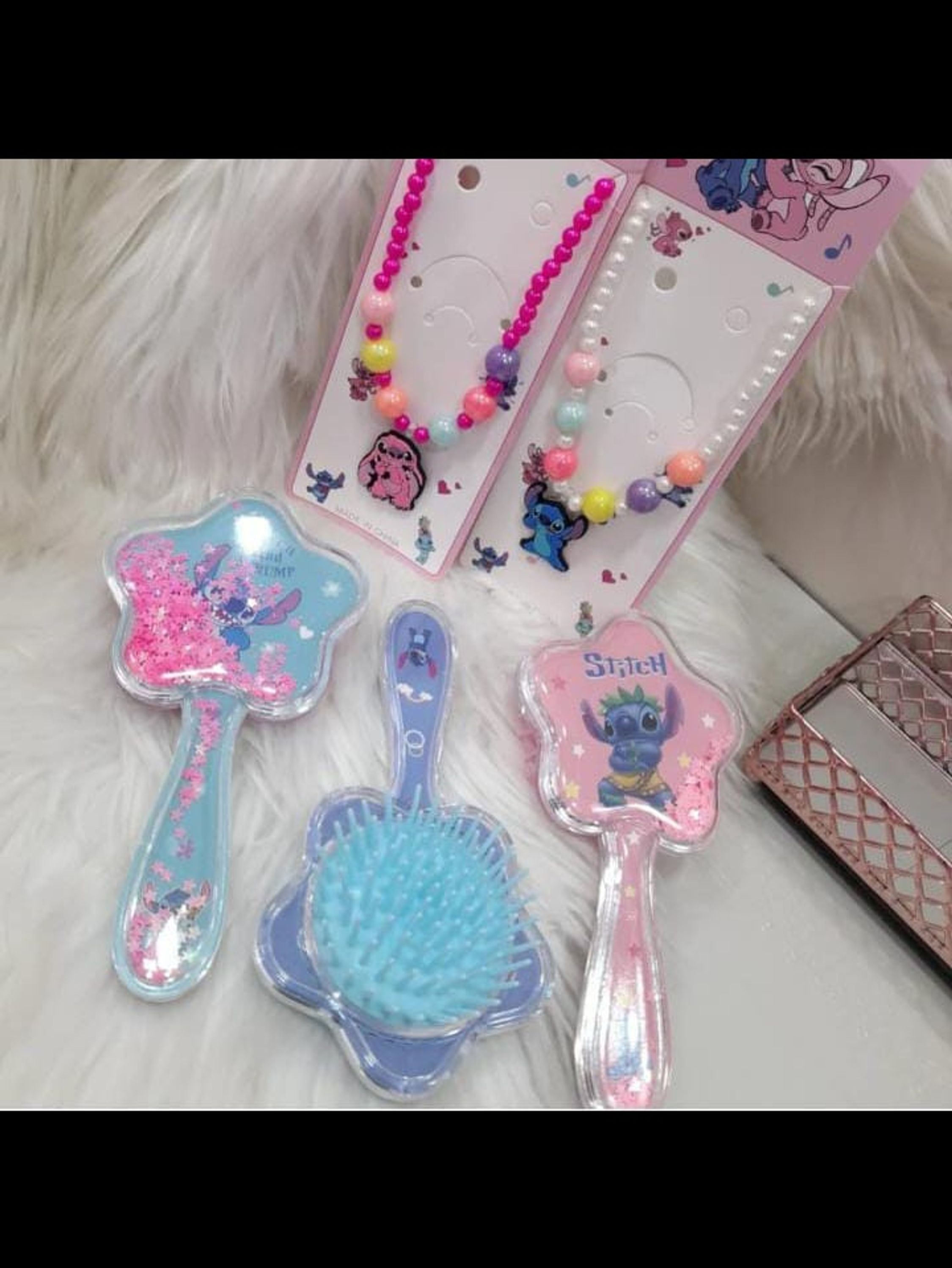 Kit escova+ colar Stich e02