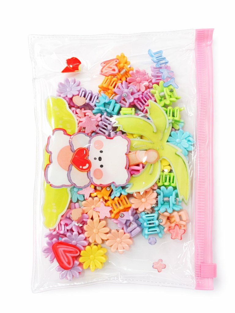 Kit mini presilhas de garra infantil