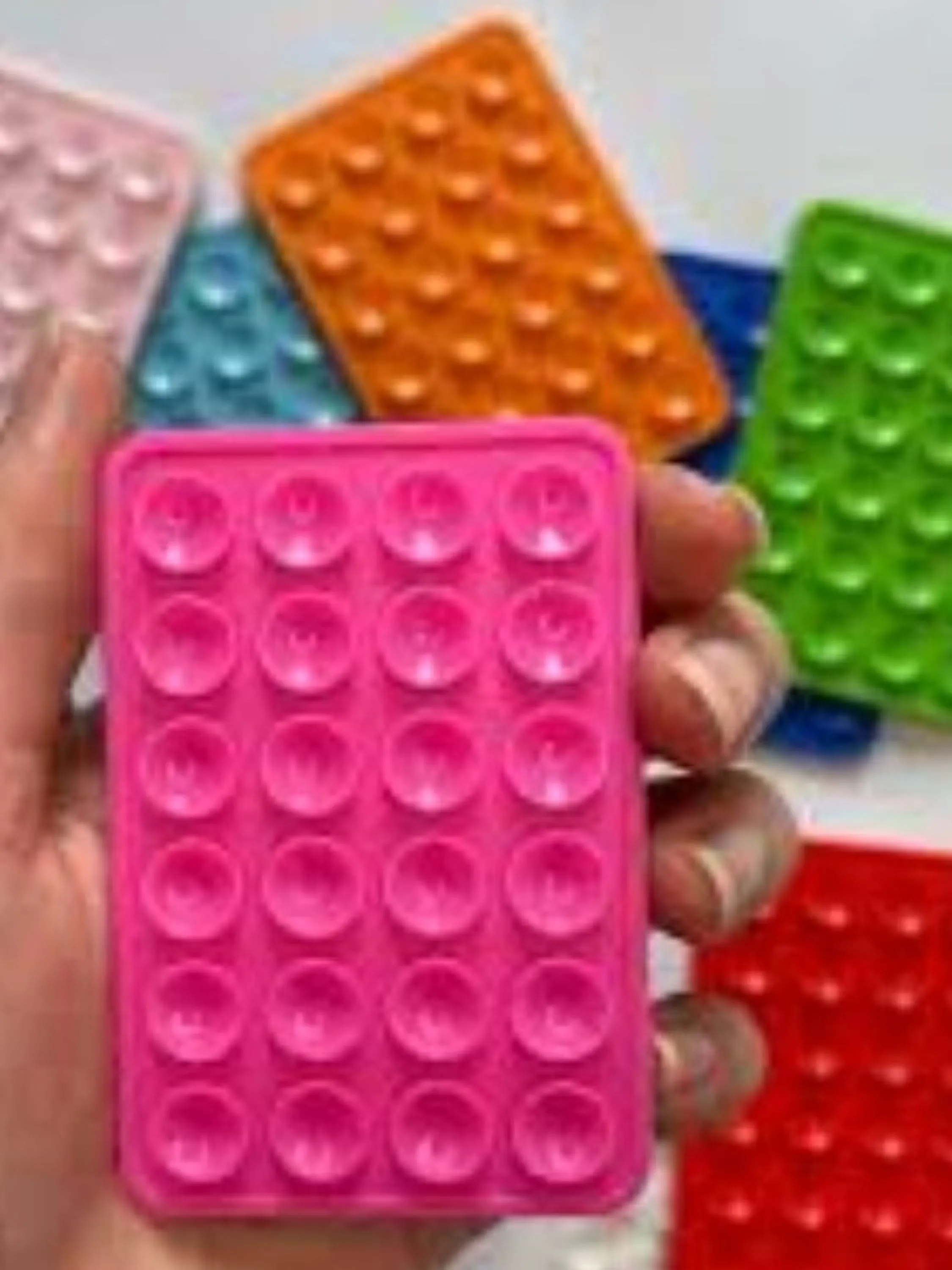 Suporte de silicone com ventosa