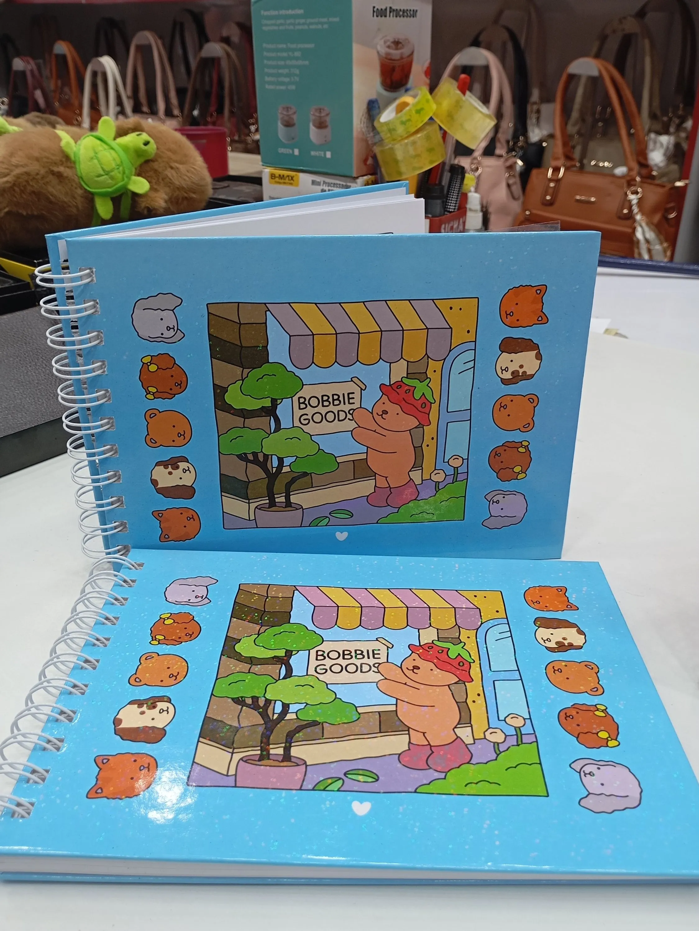 Caderno de colorir bobbie goods