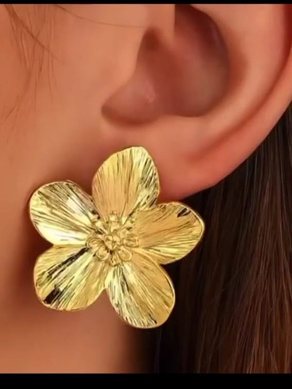 Brincos de flor 9494