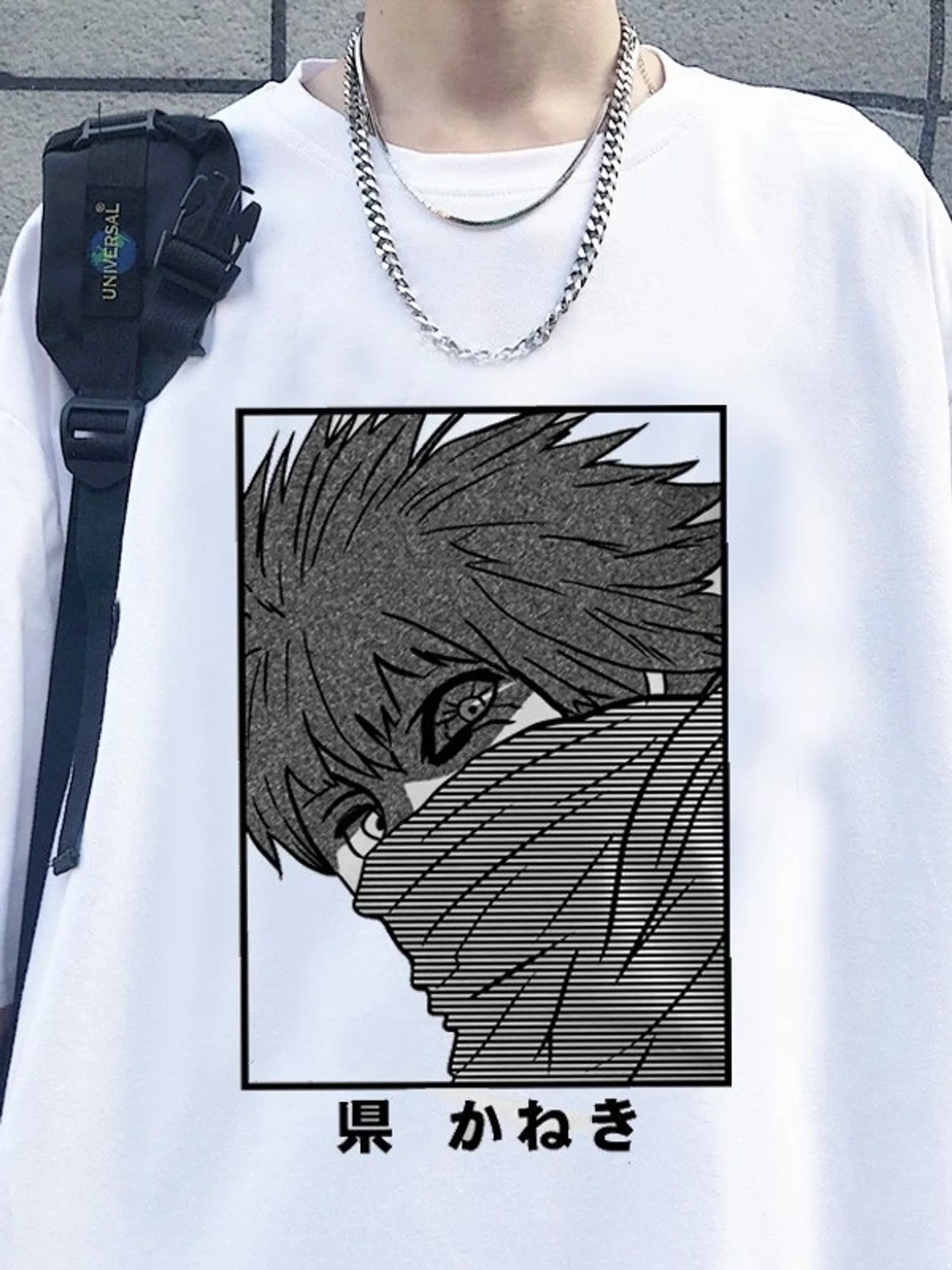 Camiseta Anime Tokyo Ghoul Ken Kaneki Harajuku Feminina Camisa